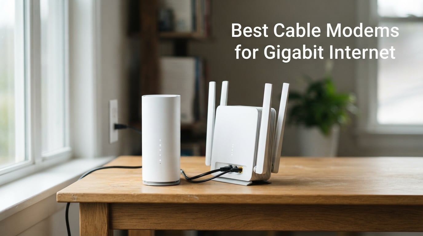 Best Cable Modems for Gigabit Internet