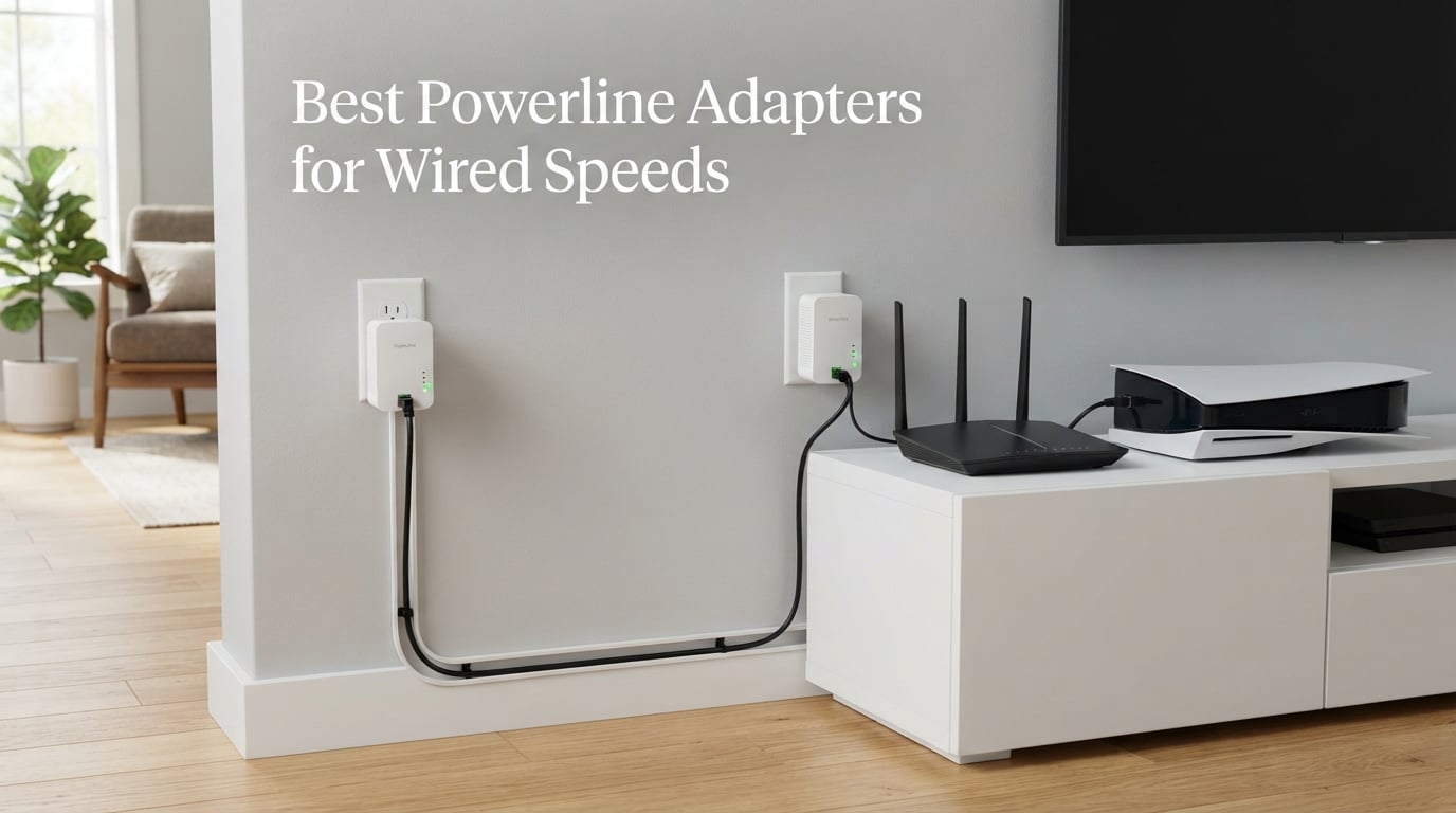 Best Powerline Adapters for Wired Speeds
