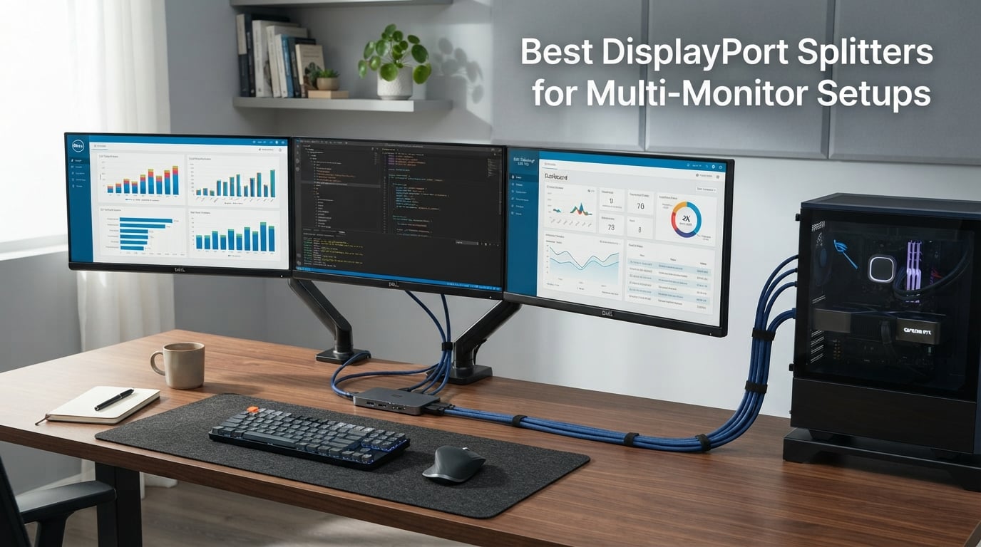 Best DisplayPort Splitters for Multi-Monitor Setups