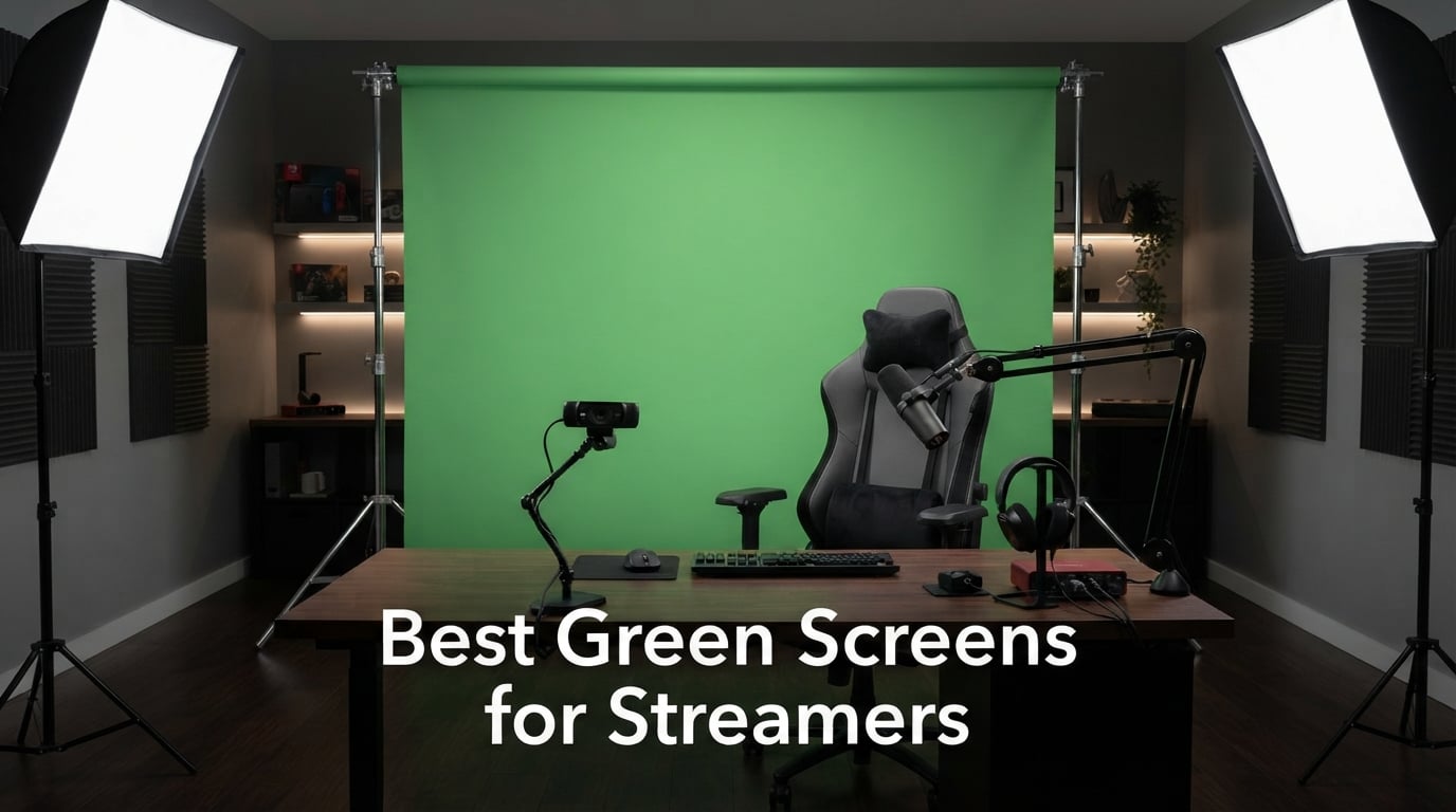 Best Green Screens for Streamers