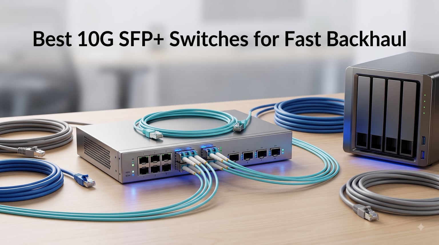 Best 10G SFP+ Switches for Fast Backhaul