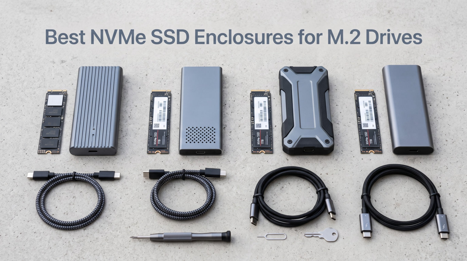 Best NVMe SSD Enclosures for M.2 Drives