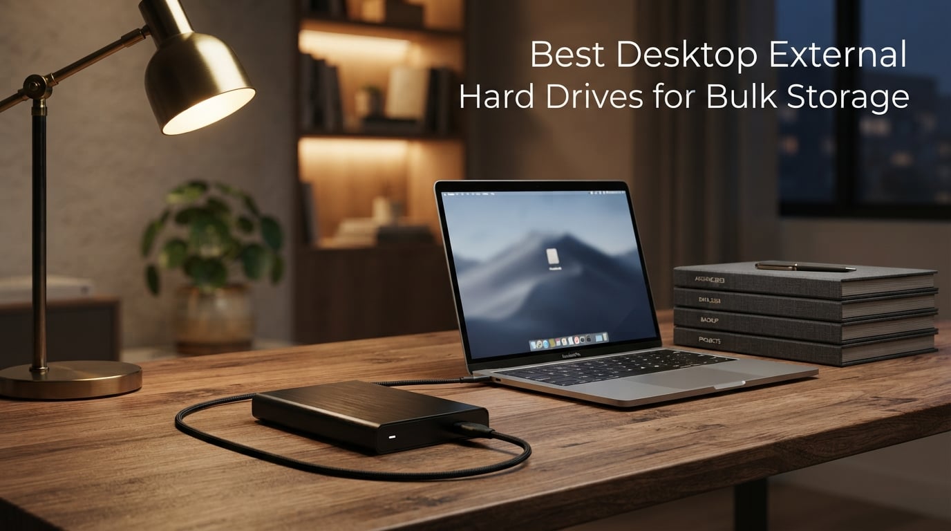 Best Desktop External Hard Drives for Bulk Storage