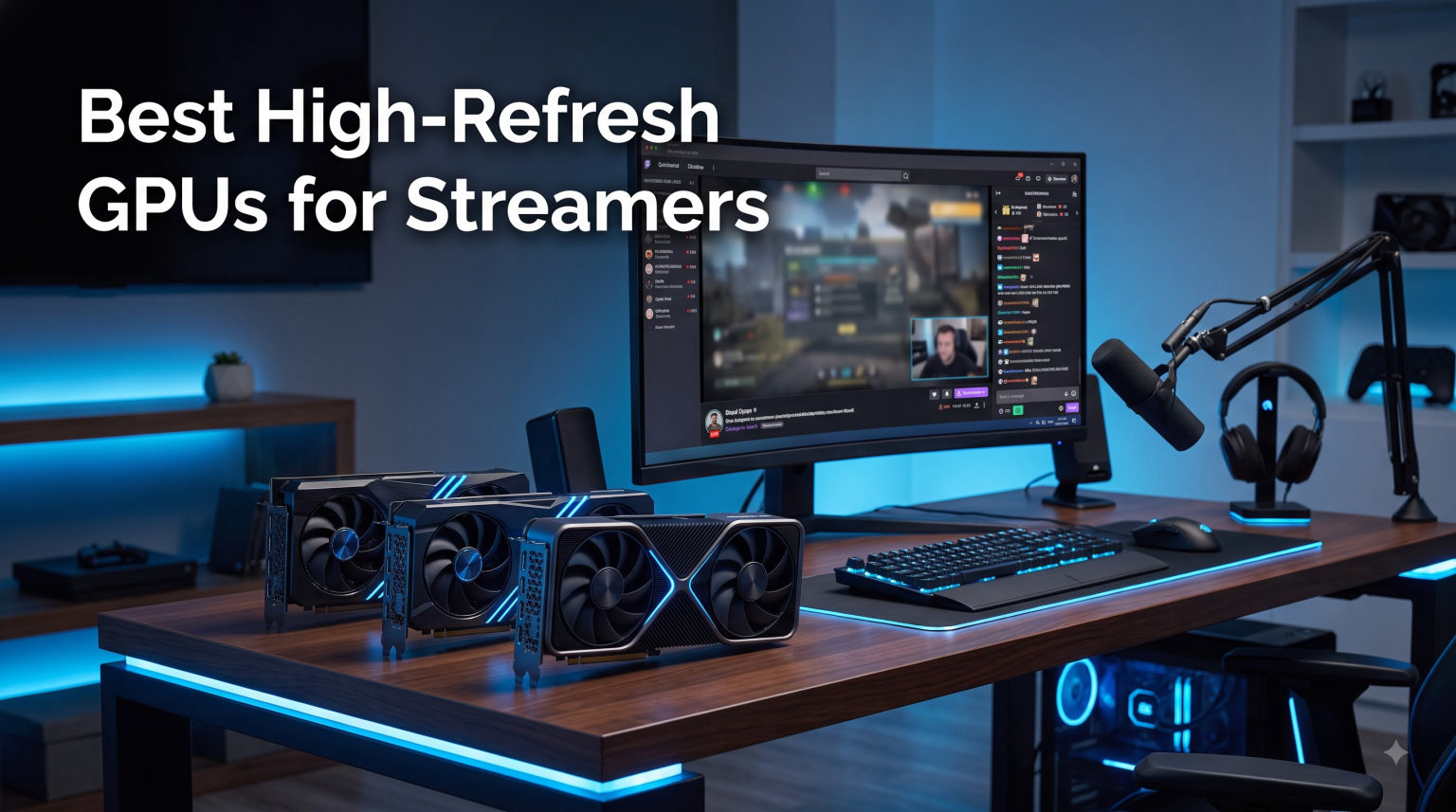 Best High-Refresh GPUs for Streamers