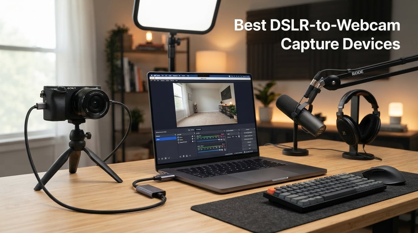 Best DSLR-to-Webcam Capture Devices