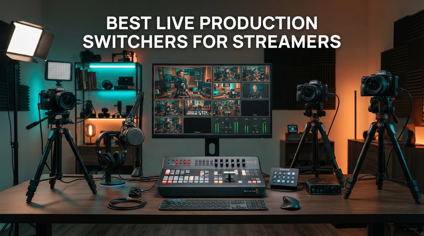 Best Live Production Switchers for Streamers
