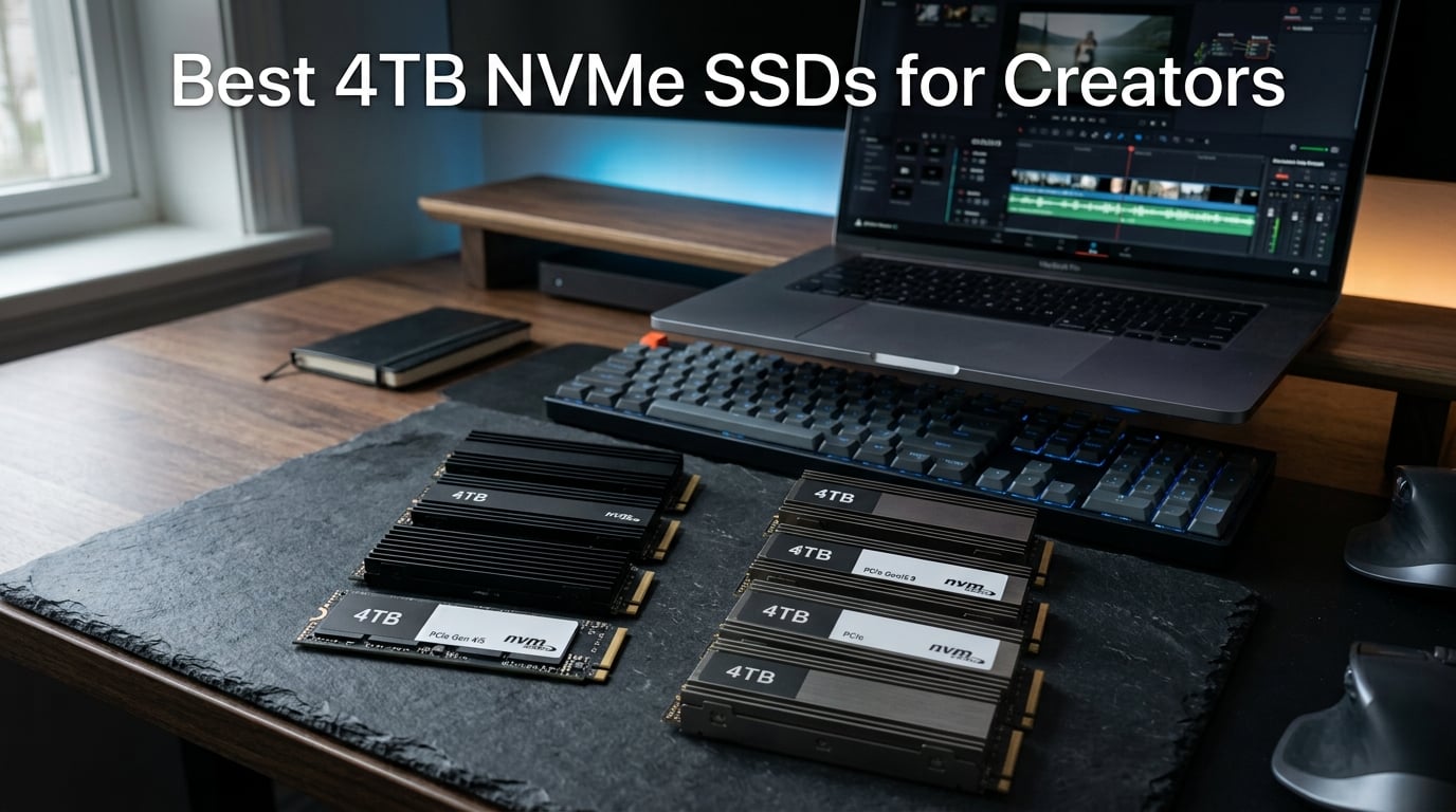 Best 4TB NVMe SSDs for Creators