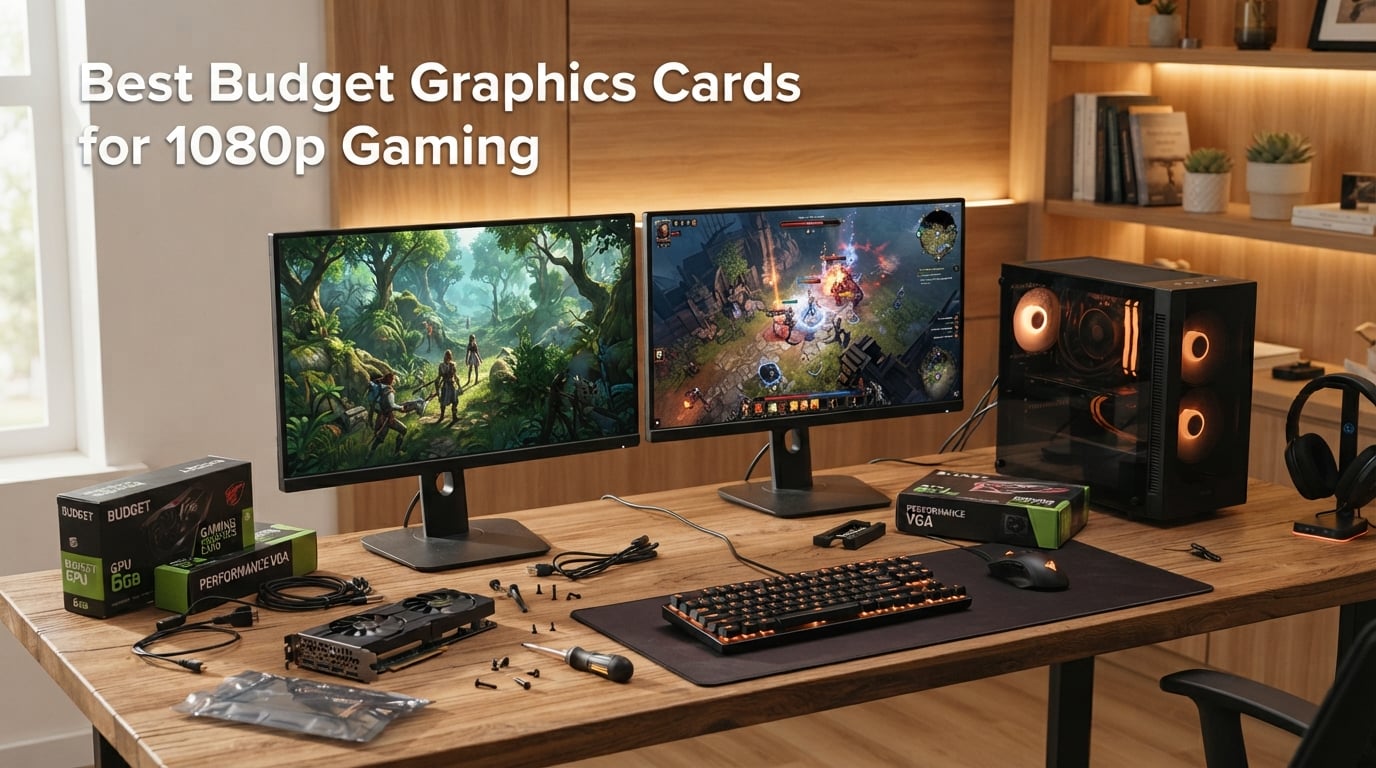 Best Budget Graphics Cards for 1080p Gaming