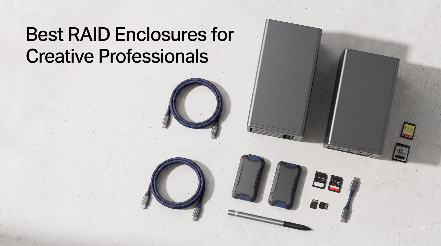 Best RAID Enclosures for Creative Professionals