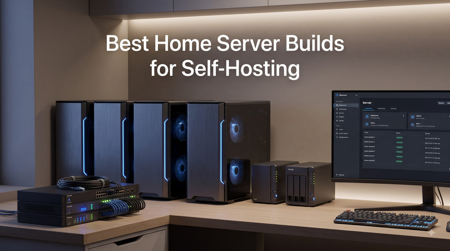 Best Home Server Builds for Self-Hosting
