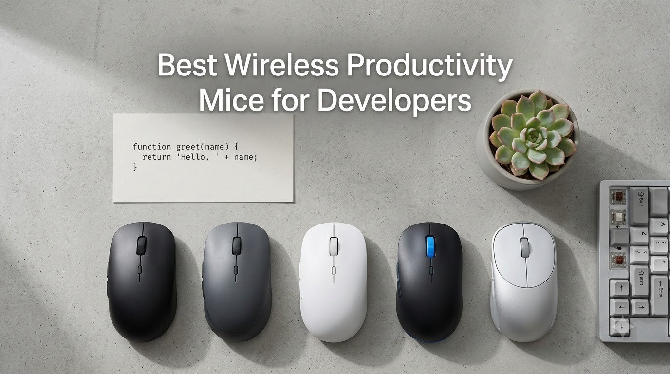 Best Wireless Productivity Mice for Developers