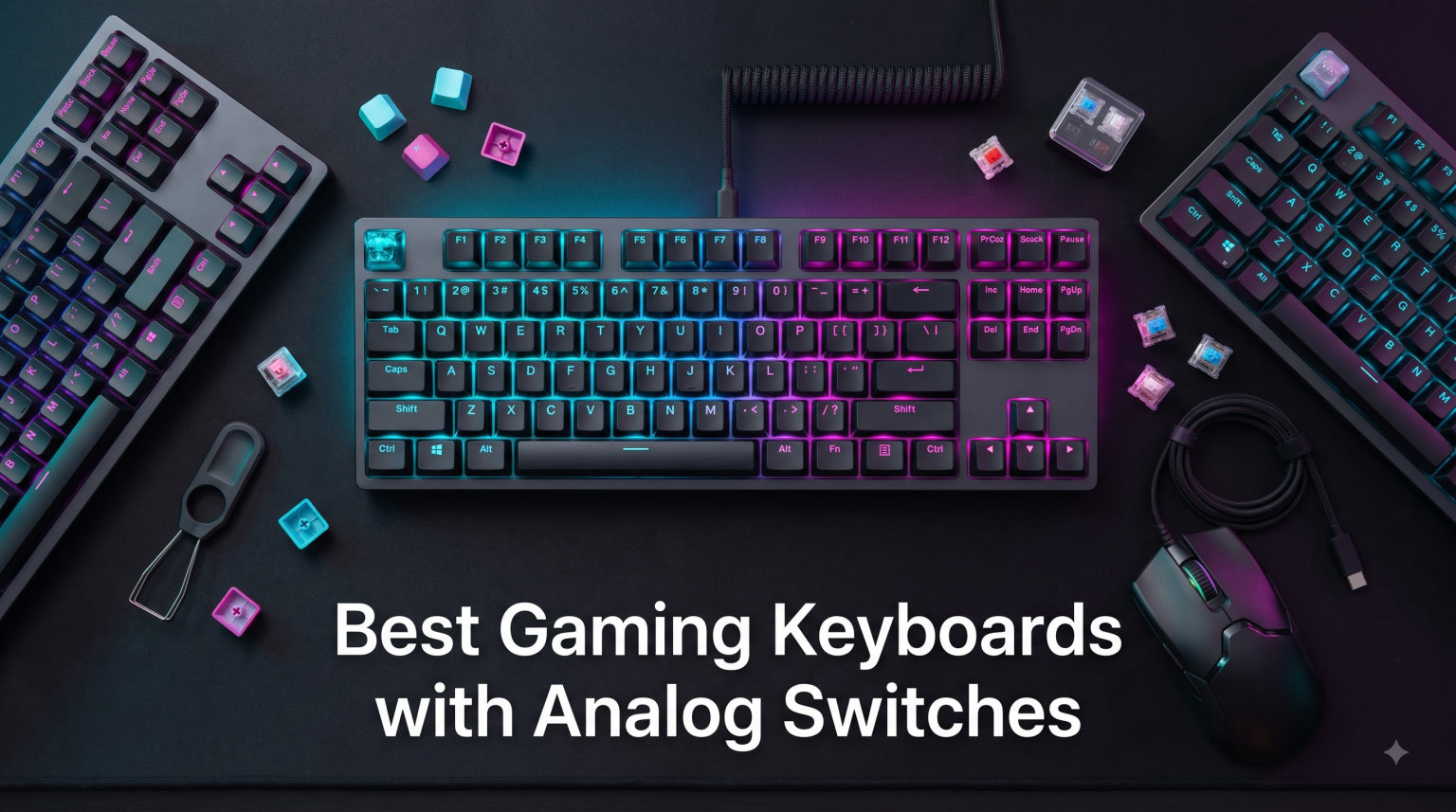 Best Gaming Keyboards with Analog Switches
