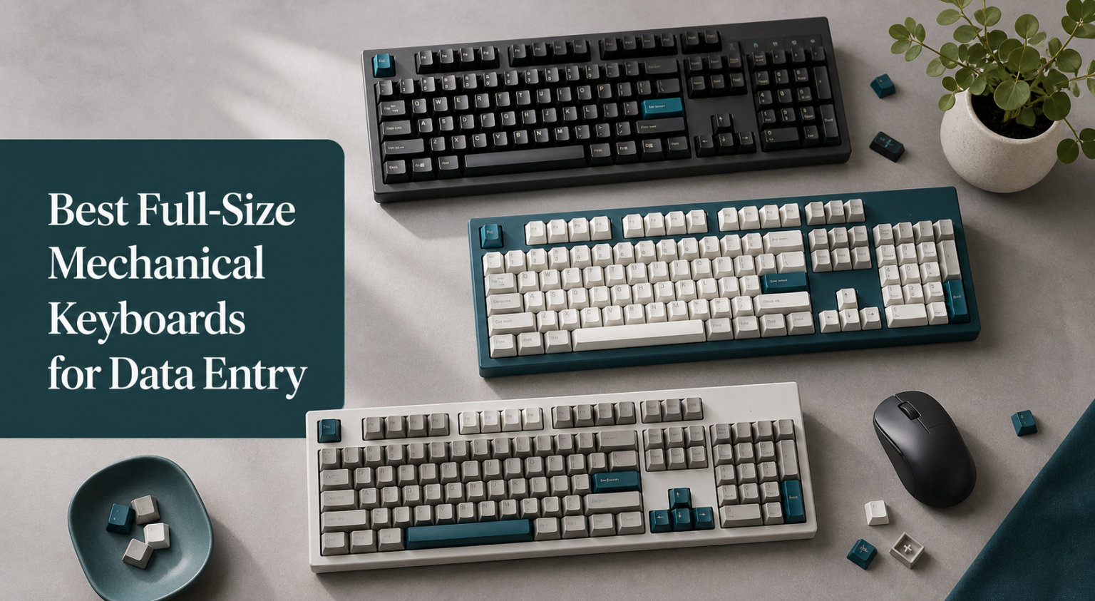 Best Full-Size Mechanical Keyboards for Data Entry