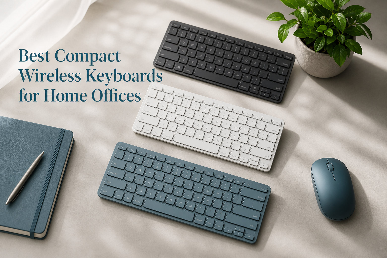 Best Compact Wireless Keyboards for Home Offices
