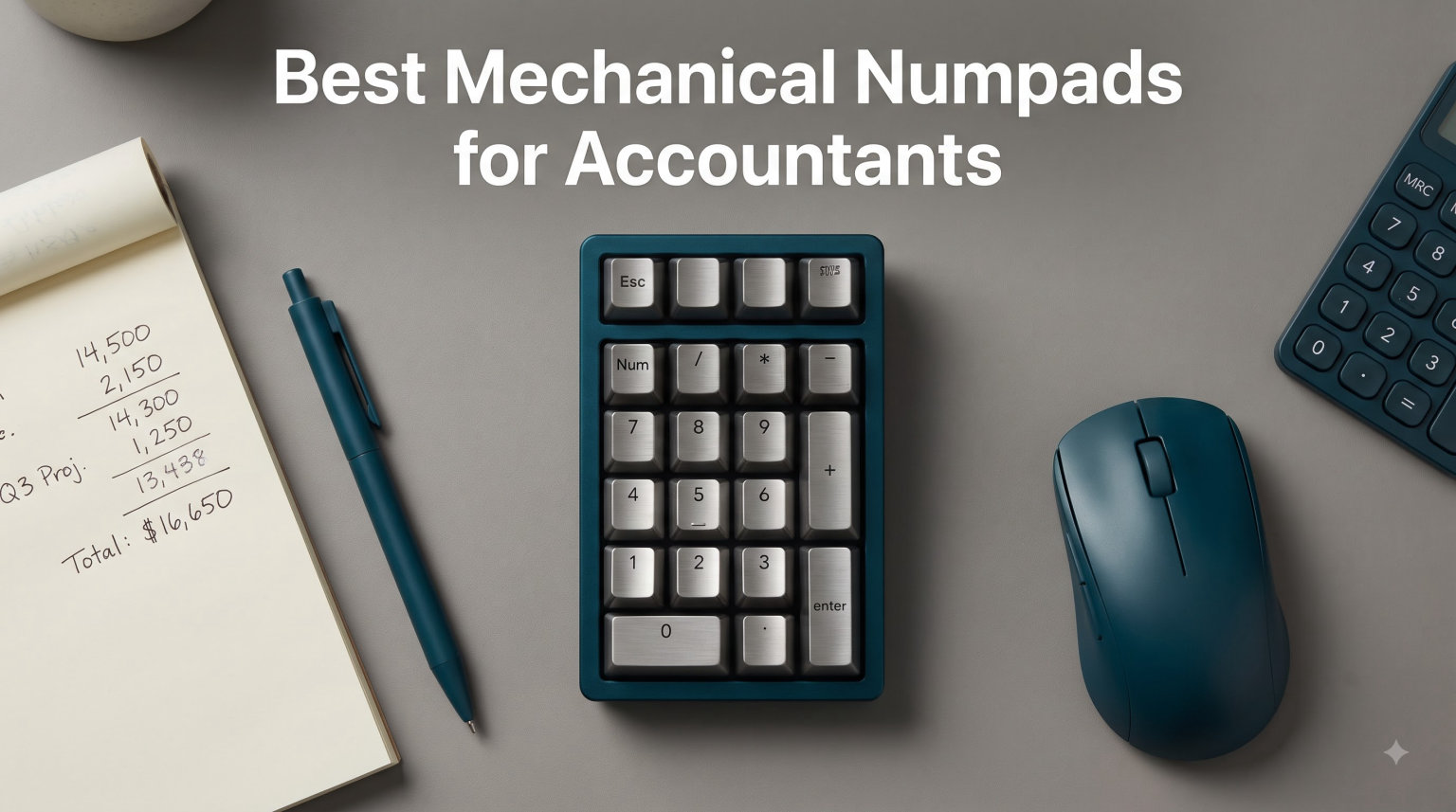 Best Mechanical Numpads for Accountants