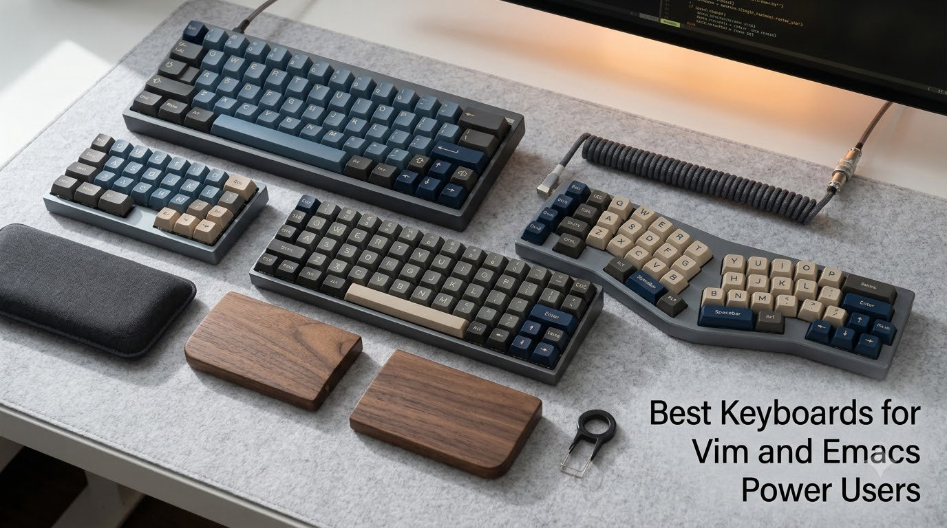 Best Keyboards for Vim and Emacs Power Users