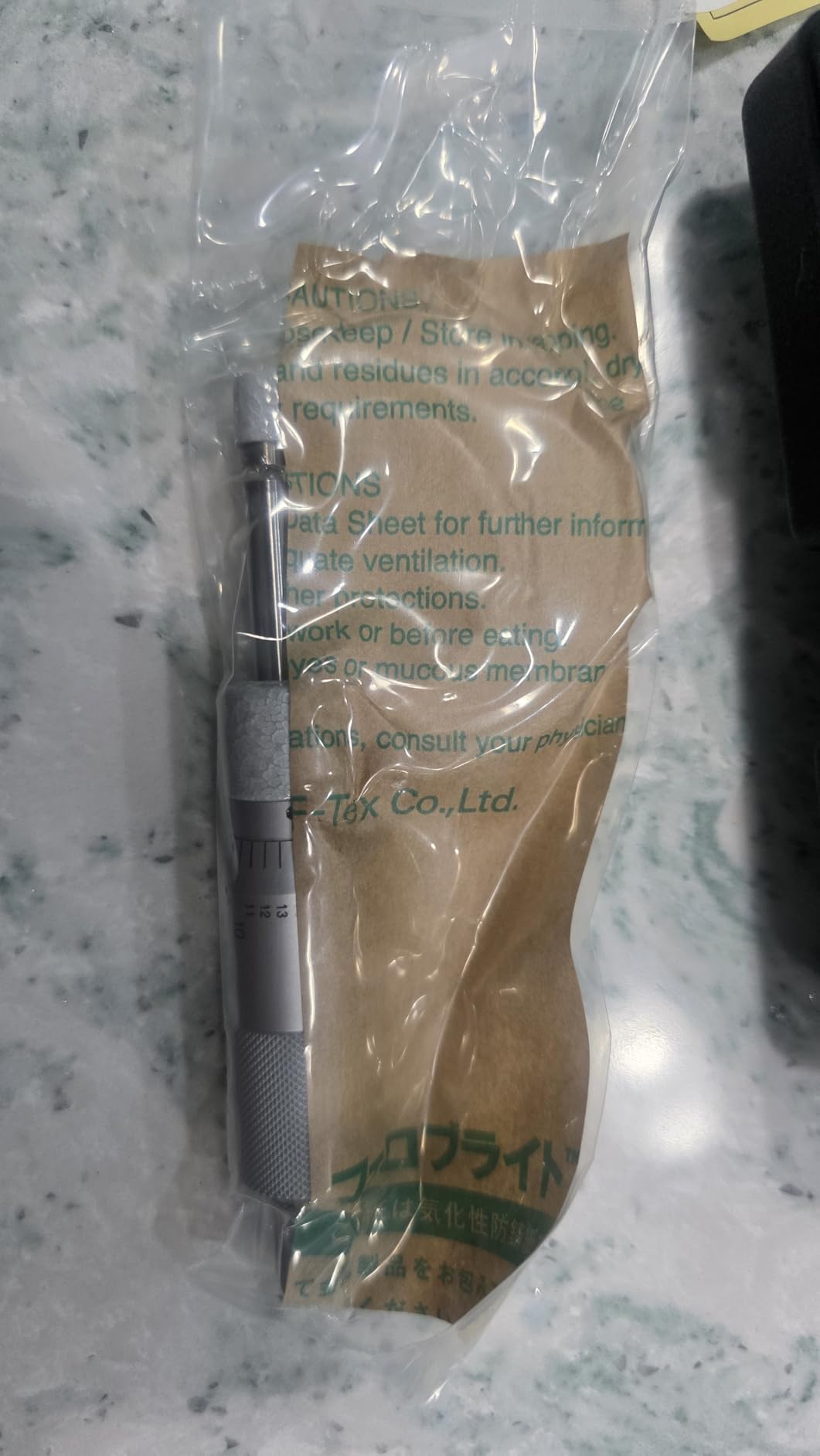 Mitutoyo 103-177, 0-1 X .001 Outside Micrometer, Ratchet customer photo 2