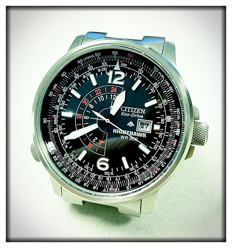 CITIZEN Men's Eco-Drive Promaster Nighthawk 42mm Stainless Steel BJ7000-52E customer photo 2