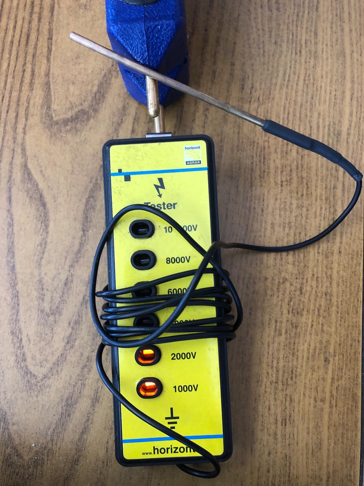 Miller 313270 Hot Shot Power Mite Electric Livestock Prod, Blue customer photo 1