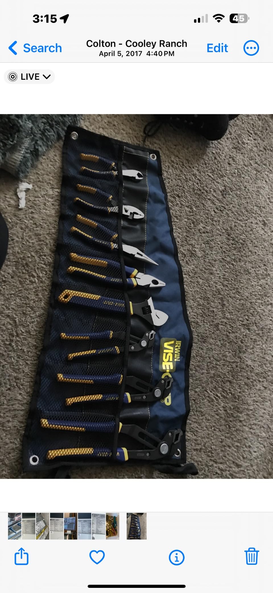 IRWIN Tools VISE-GRIP GrooveLock Pliers Set, 8 Piece, 2078712 customer photo 2