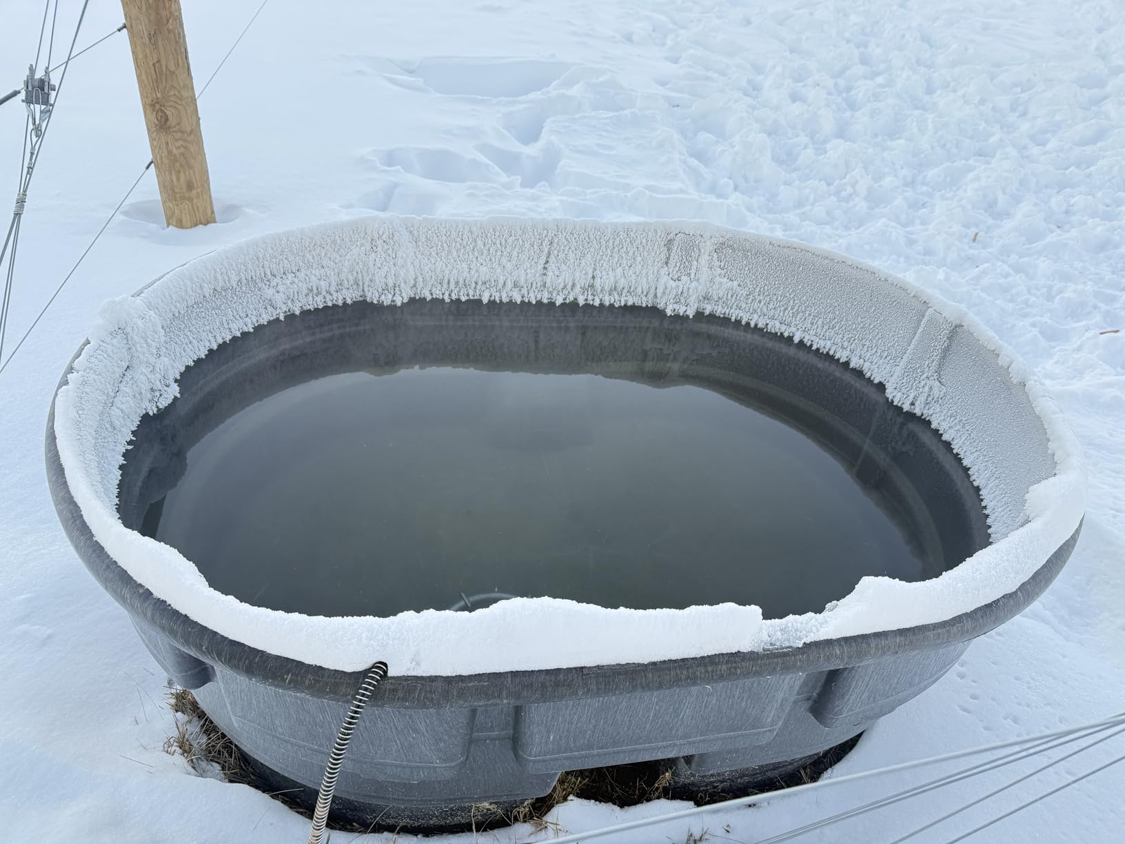 Farm Innovators H-419 Ice Chaser Submergible Stock Tank De-Icer, 1500W customer photo 1