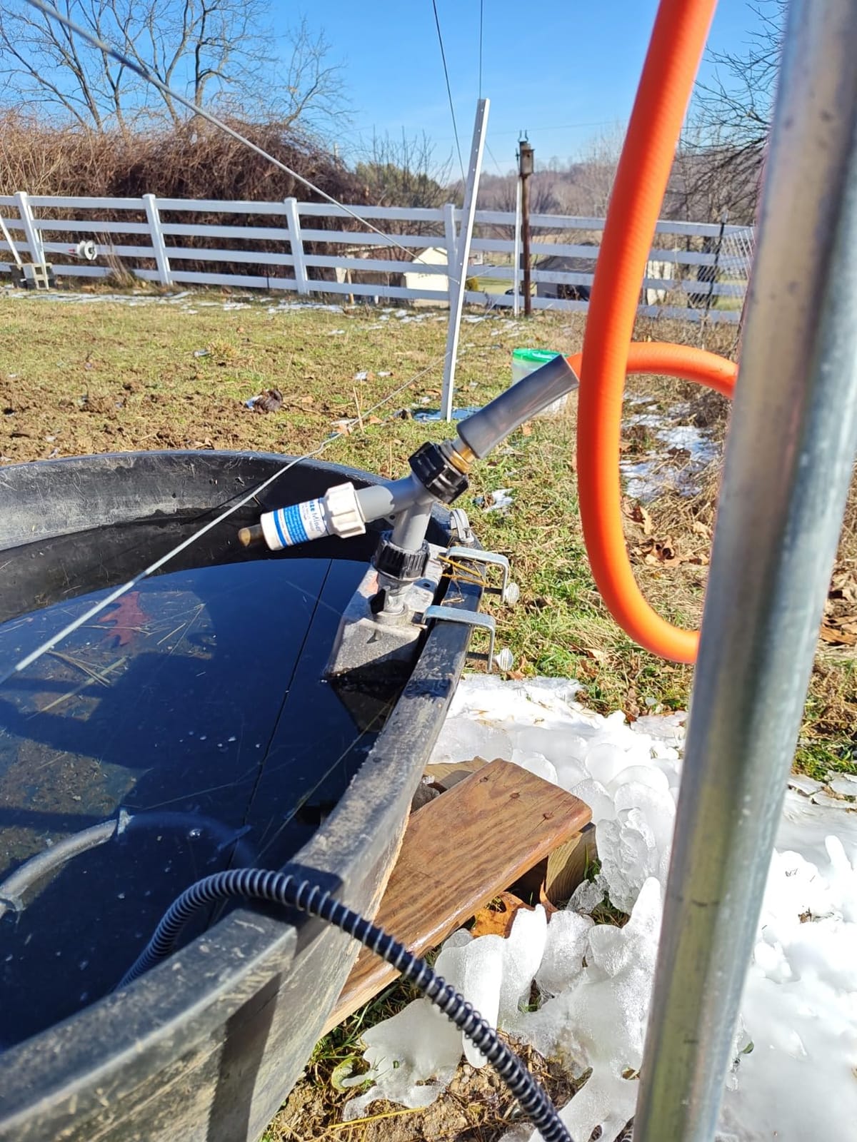 Little Giant® Trough-O-Matic® | Stock Water Tank Float Valve | Watering Tank with Aluminum Housing and Expansion Brackets | Made in USA customer photo 2