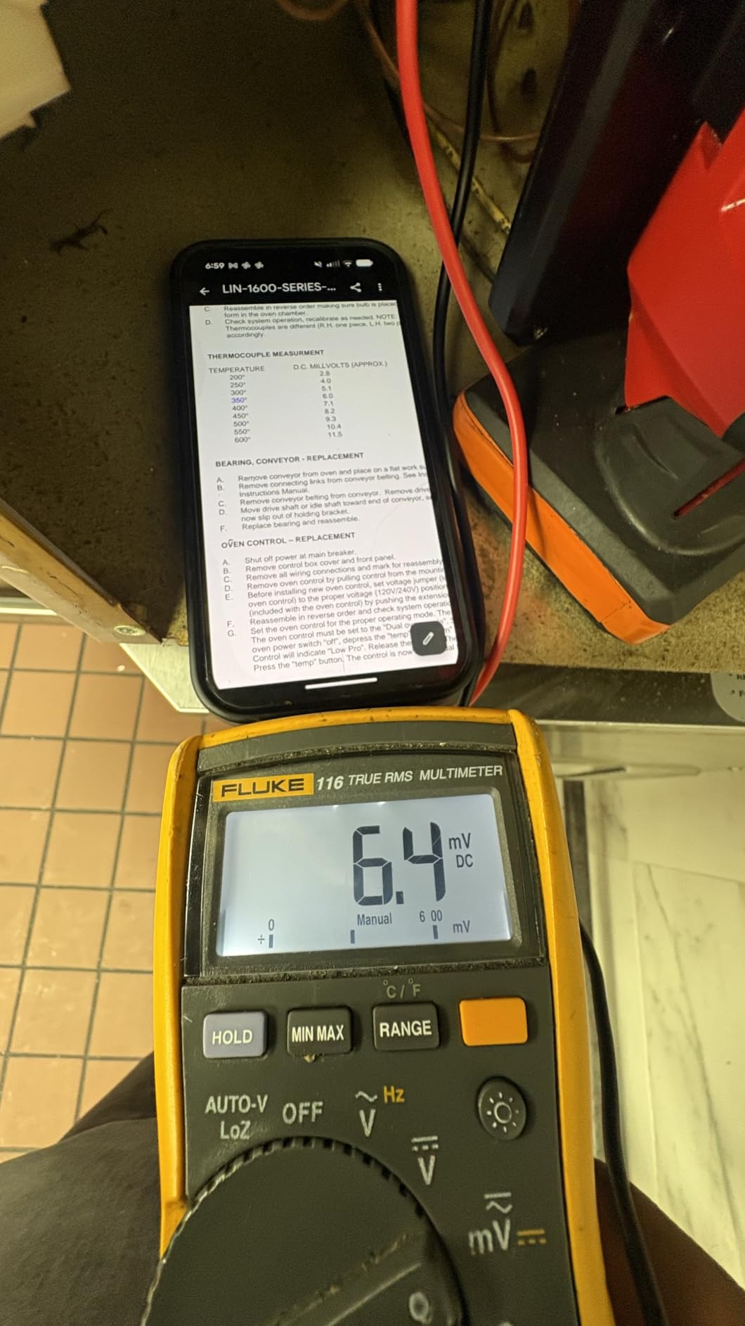 Fluke 116 HVAC Multimeter customer photo 2