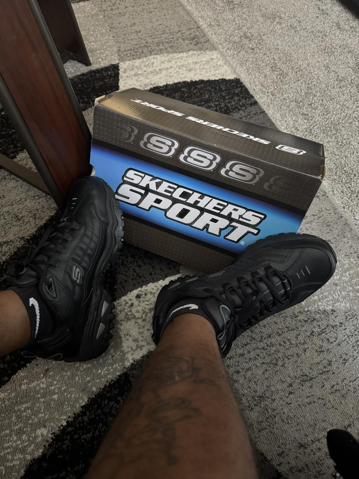 Skechers Men's Energy After Burn Sneaker customer photo 1