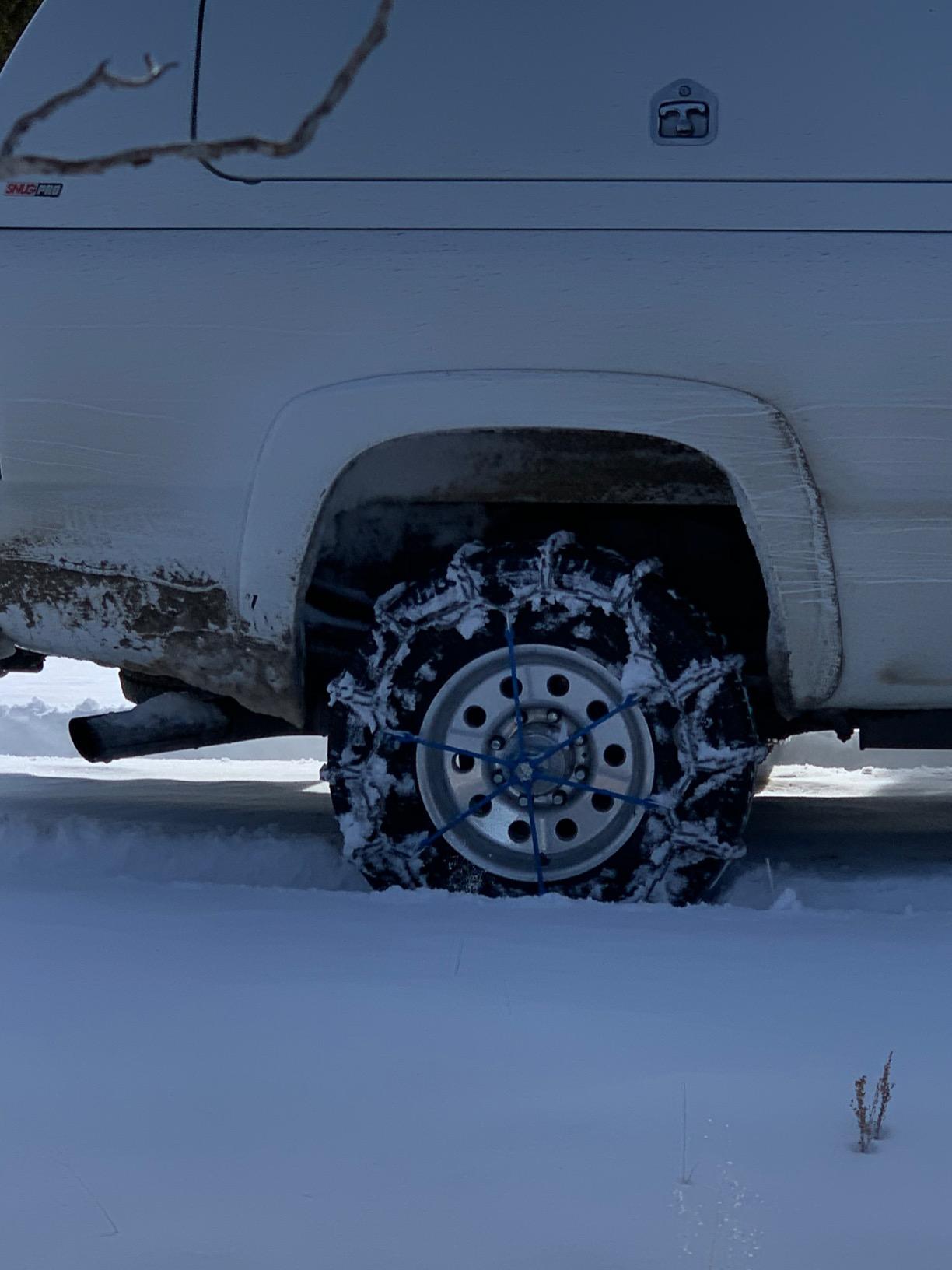 SCC QG2228CAM Quik Grip Light Truck CAM LSH Tire Traction Chain - Set of 2 customer photo 2