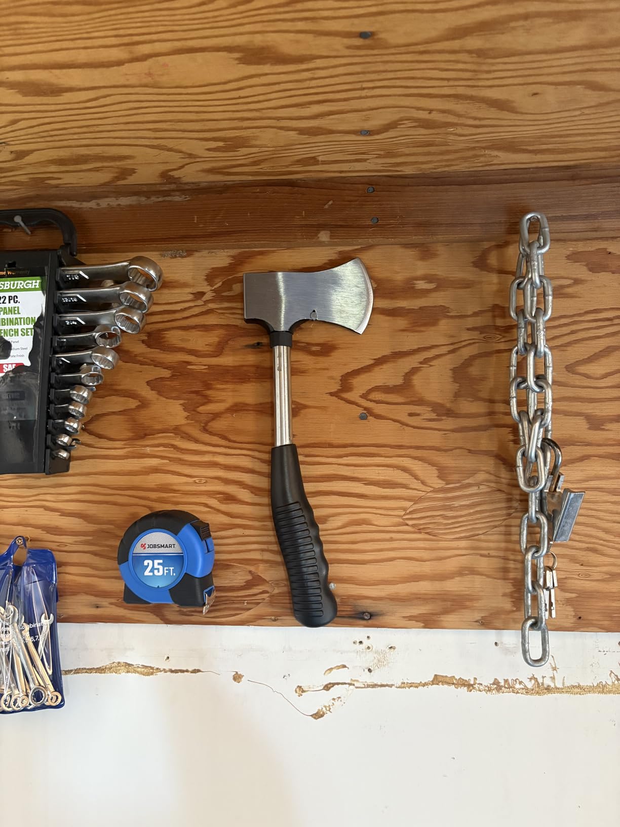 Coleman Axe with Durable Steel Head & Non-Slip Grip Handle, Great for Splitting Wood & Hammering Stakes, Ideal for Camping, Survival, Landscaping customer photo 2