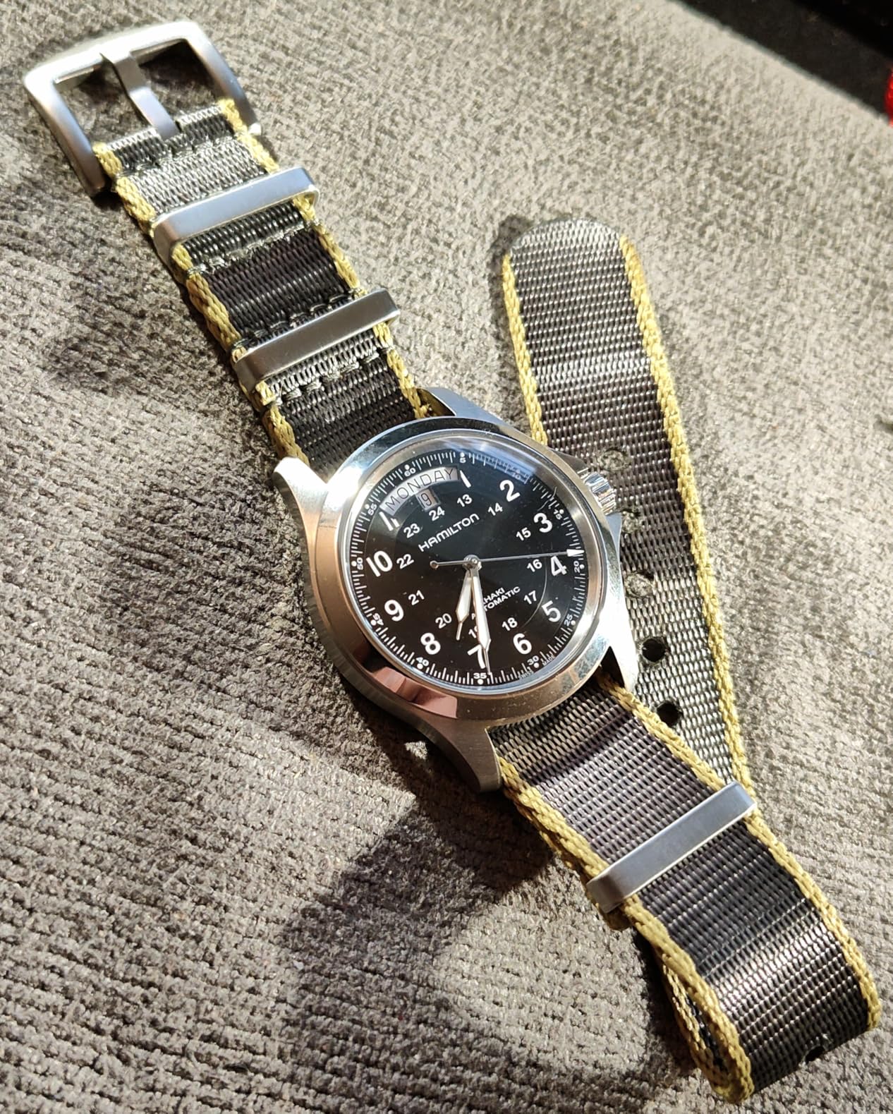 Khaki Field King Automatic Men's Watch, 40mm Stainless Steel Case customer photo 2