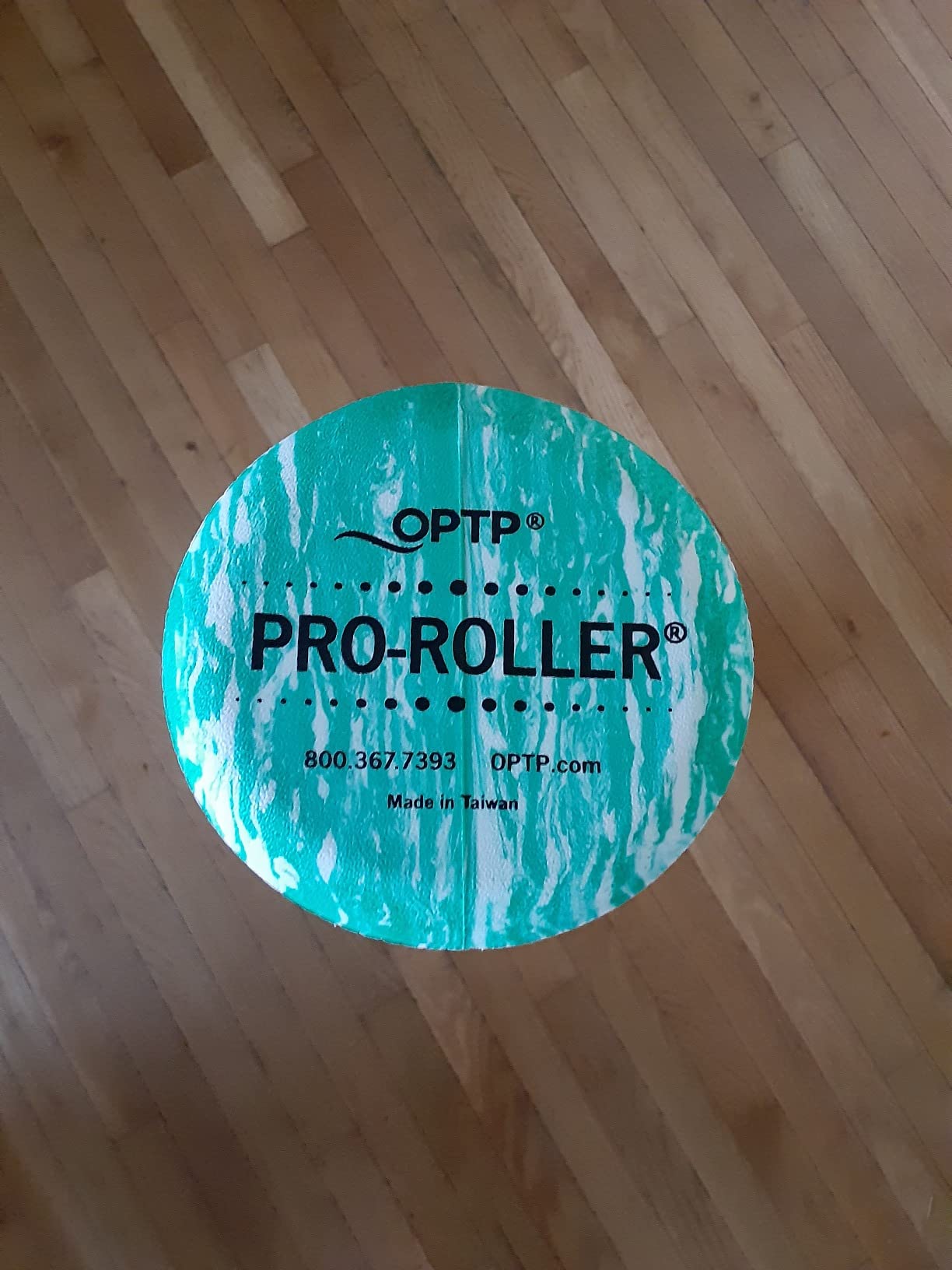 OPTP PRO-ROLLER Standard Density Foam Roller - Round, Blue, 36