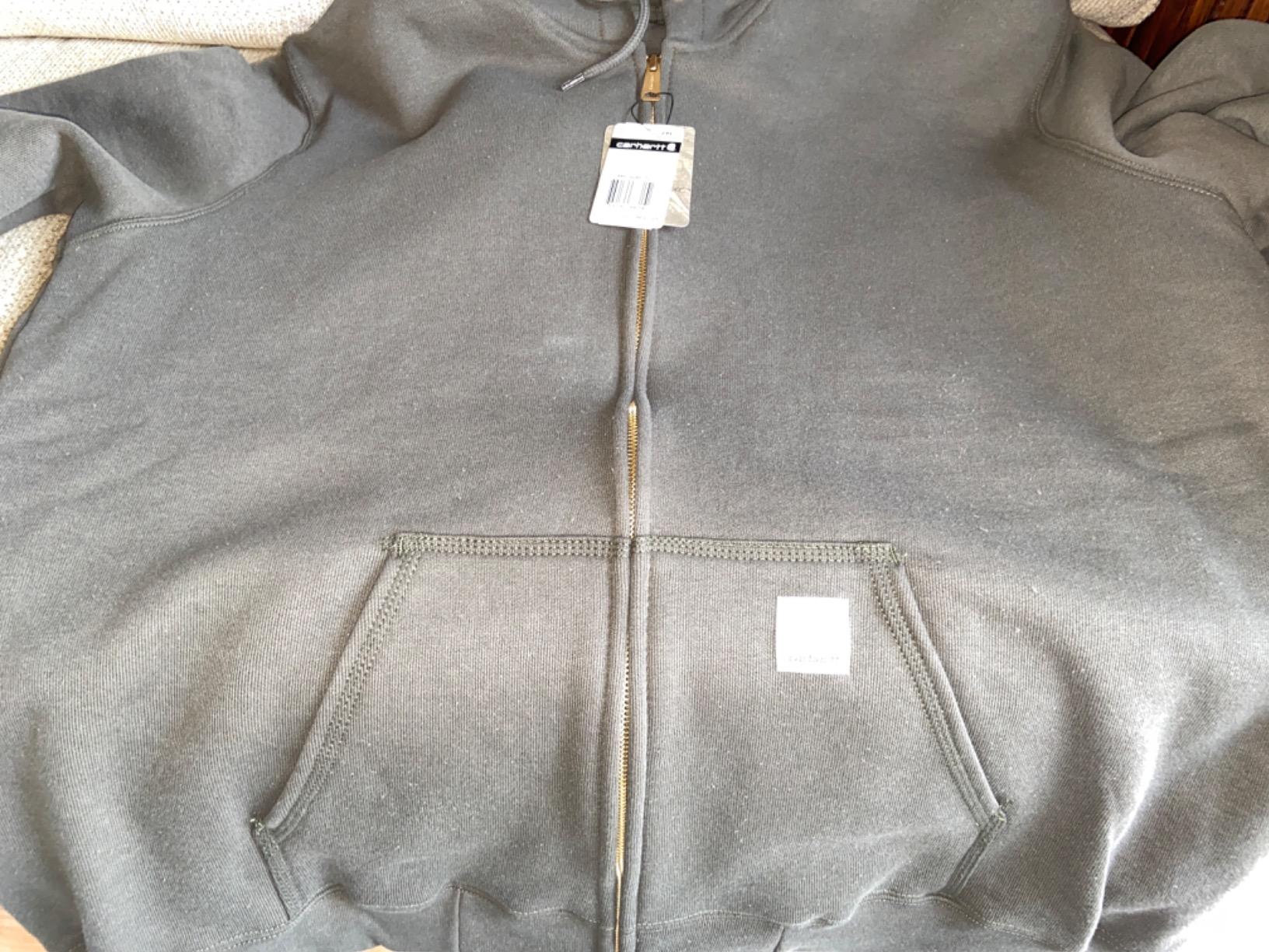 Carhartt Men's Marquette Full-Zip Sweatshirt customer photo 2