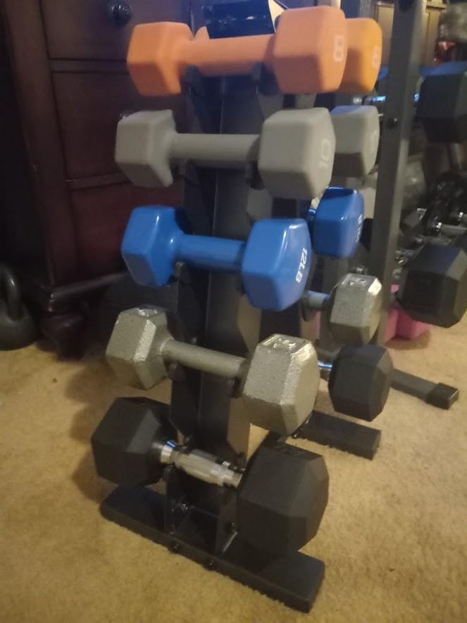 CAP A-Frame Dumbbell Weight Rack customer photo 2