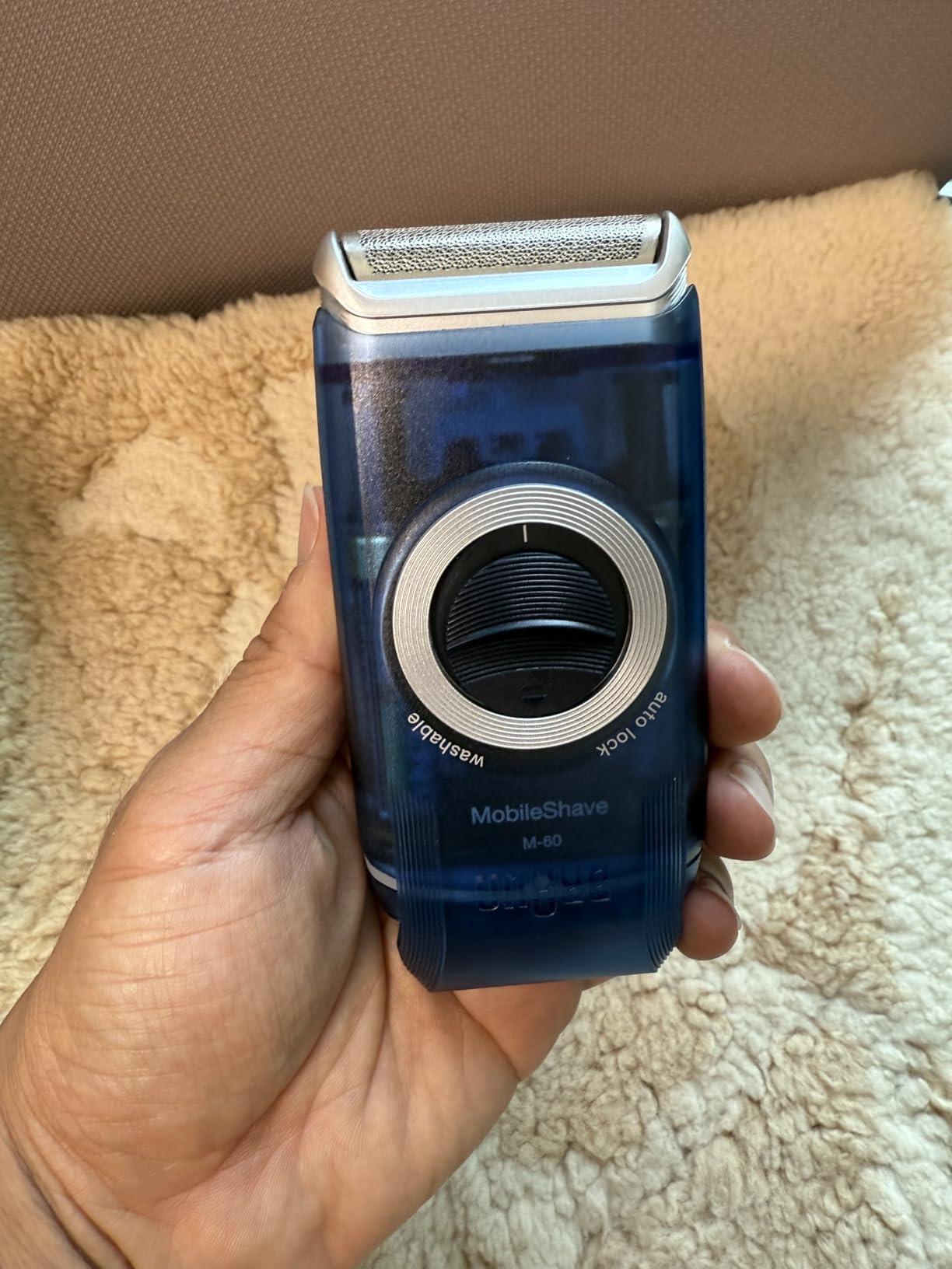 Braun Electric Razor for Men, M60b Mobile Electric Foil Shaver, Washable customer photo 1