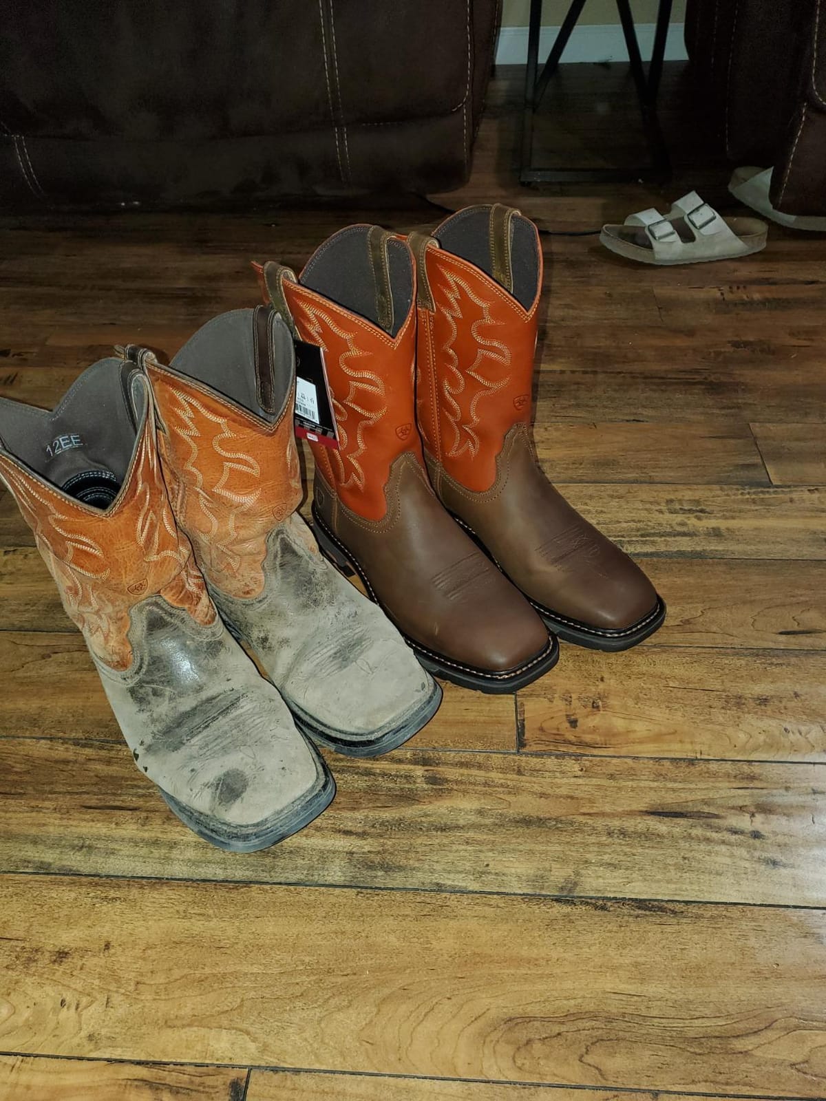Ariat Men's Workhog Wide Square Toe Work Boot customer photo 1