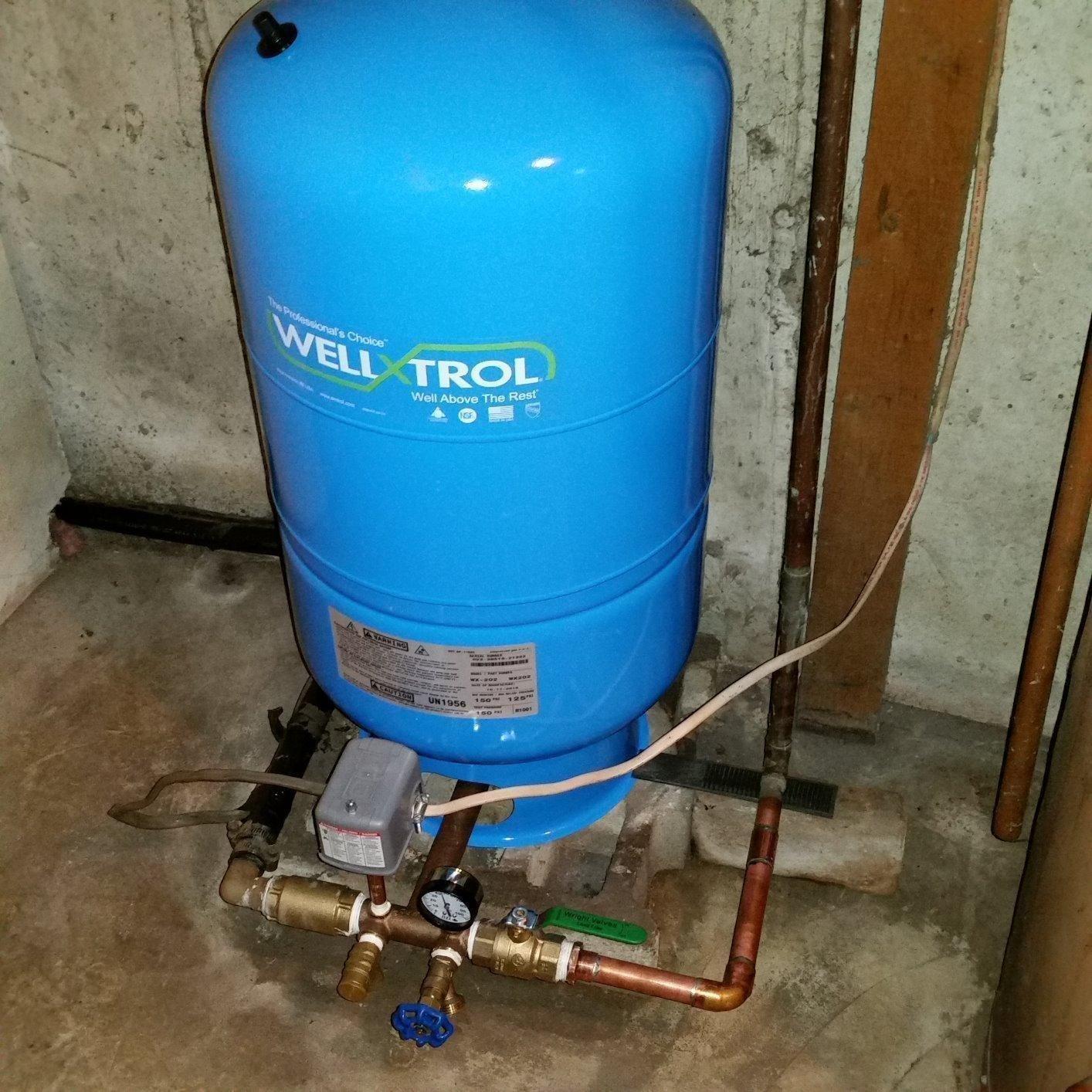 Amtrol WX-202 Well Pressure Tank customer photo 1