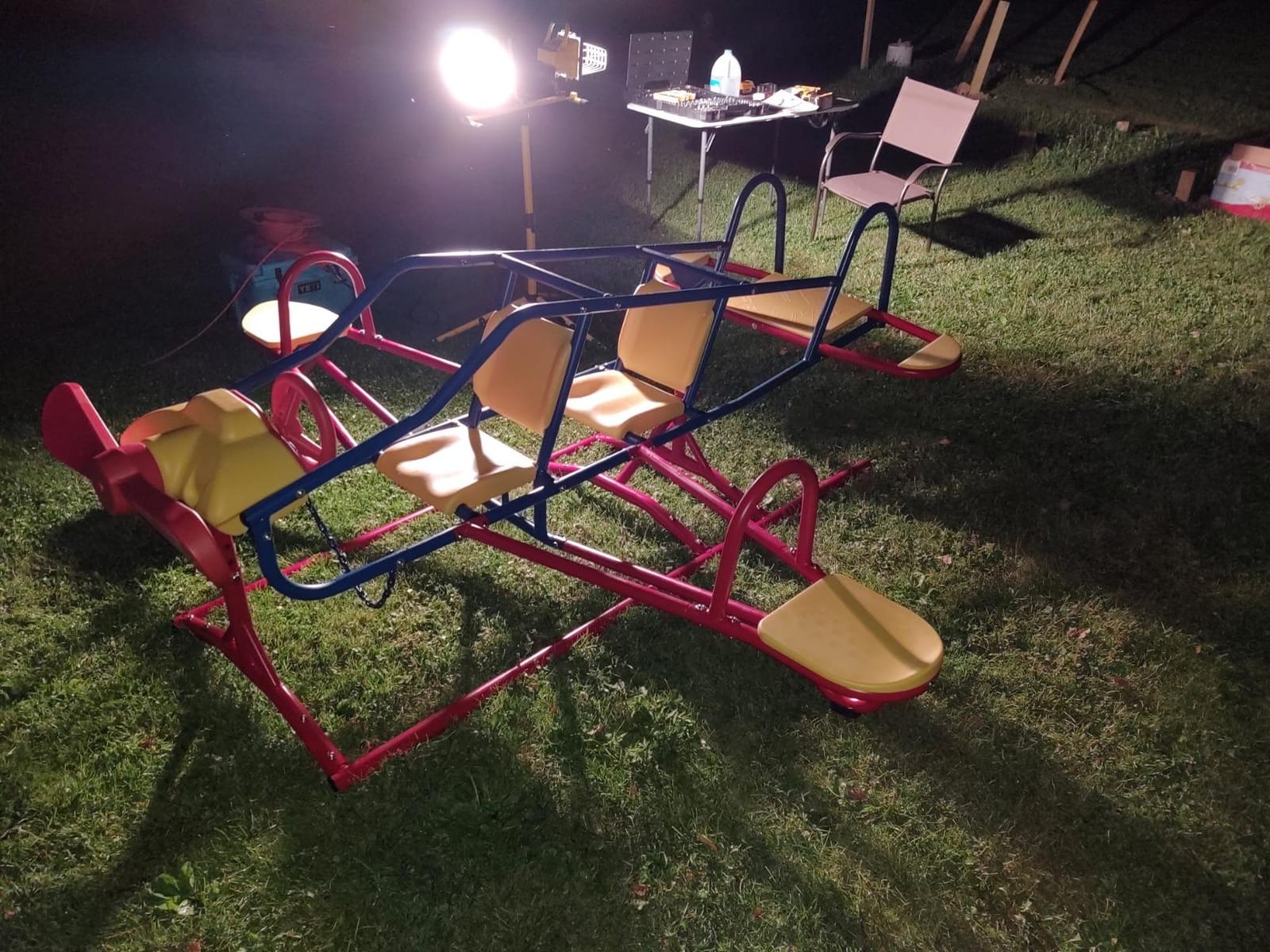 LIFETIME Airplane Teeter Totter Ace Flyer 151110 Primary Color Double Play customer photo 2