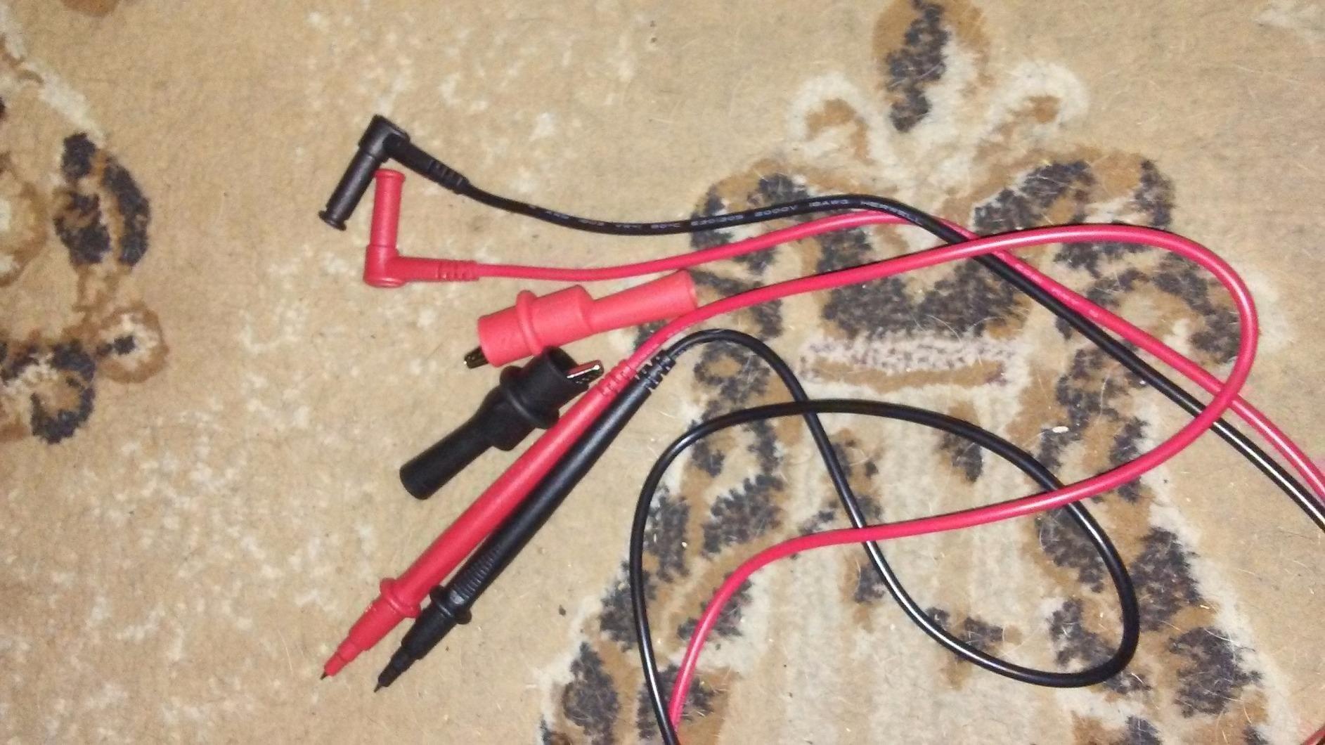 Klein Tools 69410 Replacement Test Lead Set, Right Angle customer photo 1