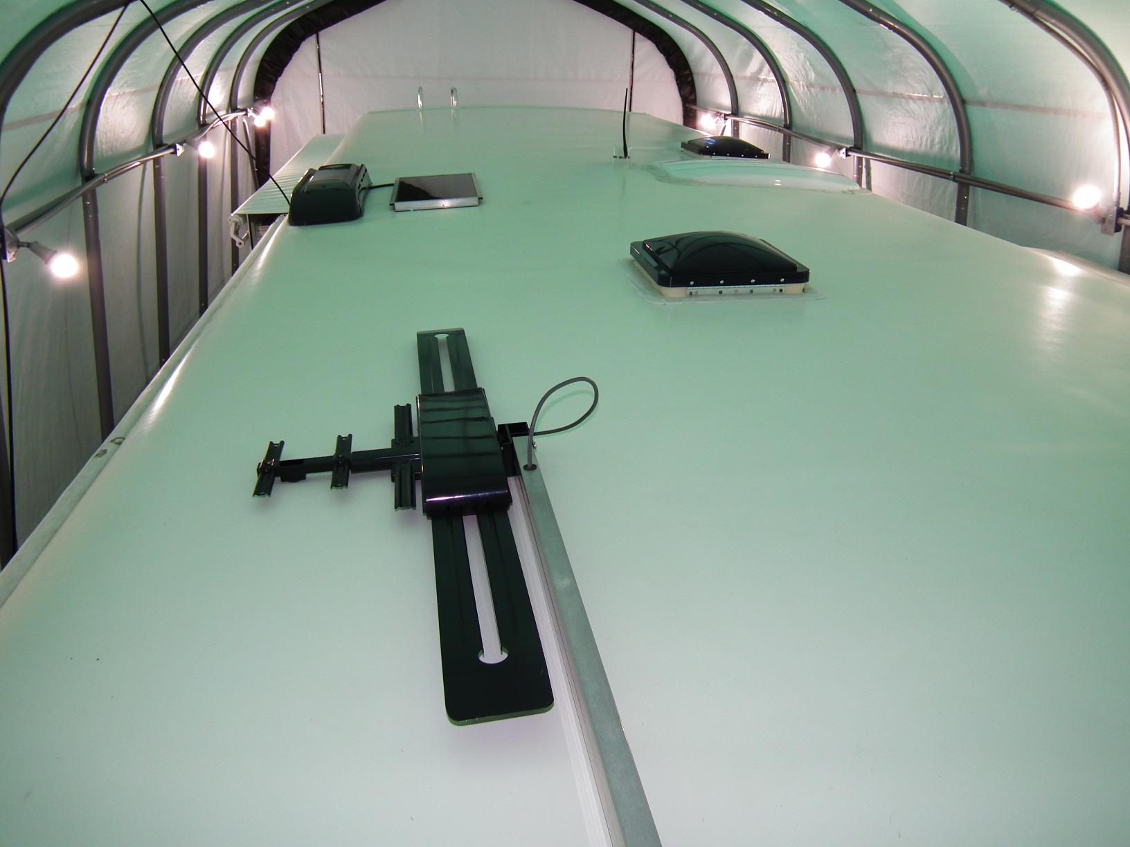 Winegard Sensar IV RVW-395 Amped Outdoor RV TV Antenna - Crank-Up Batwing customer photo 2