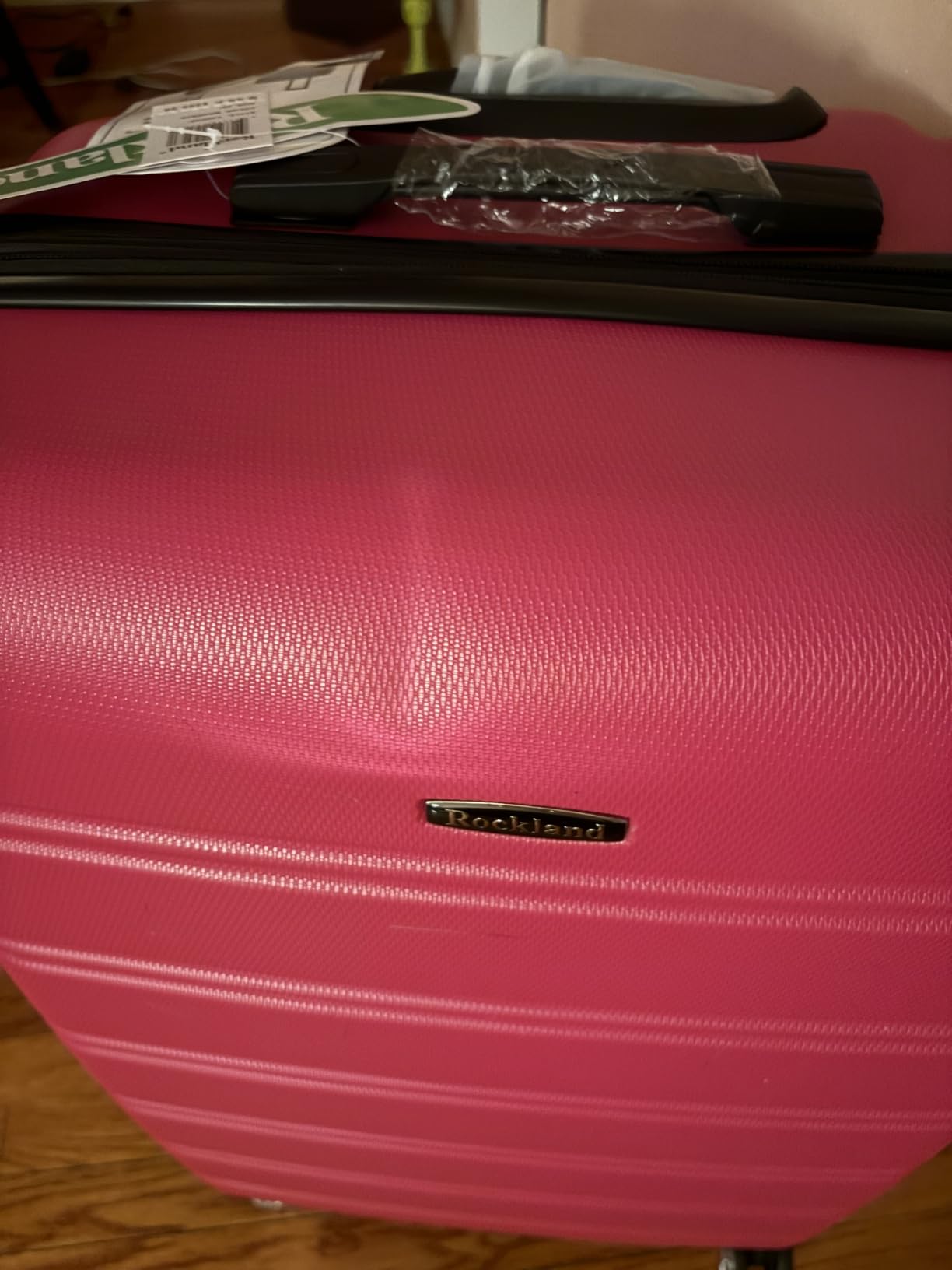 Rockland Melbourne Hardside Expandable Spinner Wheel Luggage, Carry-On 20