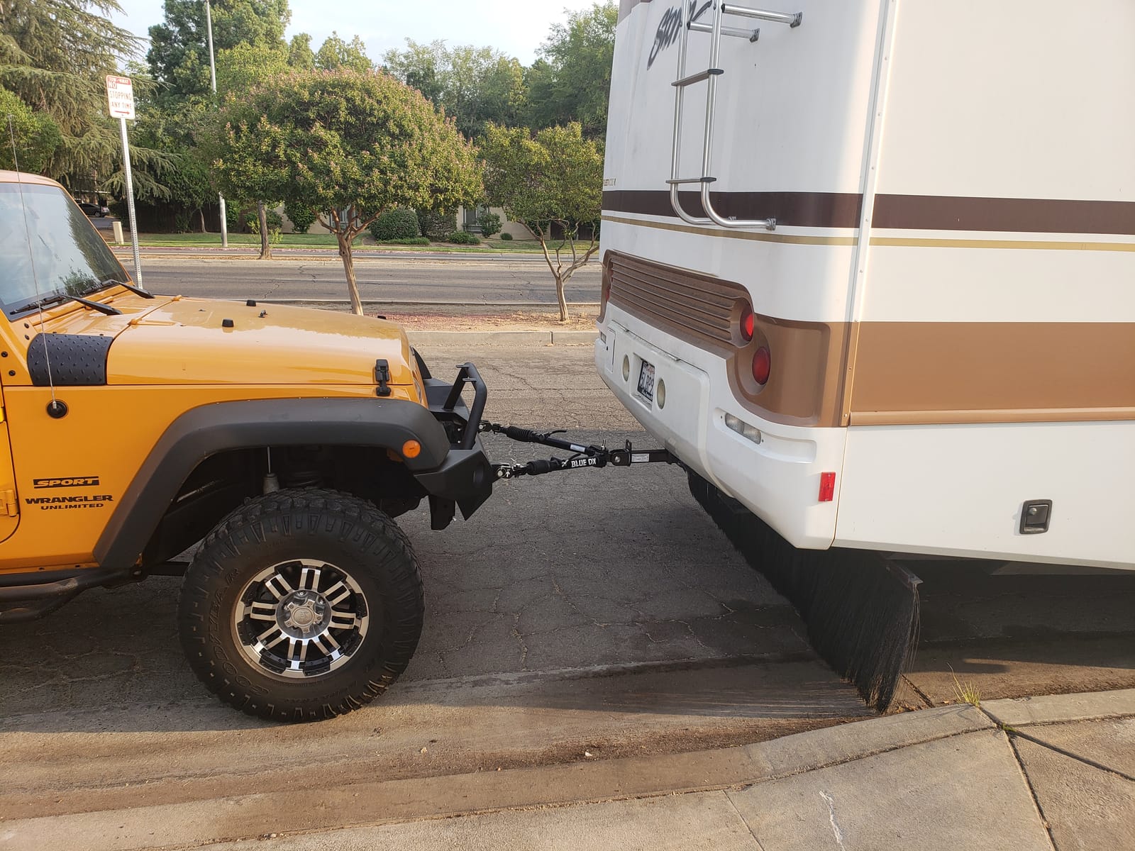 Blue Ox BX7365 Alpha 6,500lb Tow Bar customer photo 2