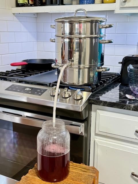 Cook N Home Stainless Steel Steam Juice Extractor, 11-Qt Steam Juicer Pot customer photo 1