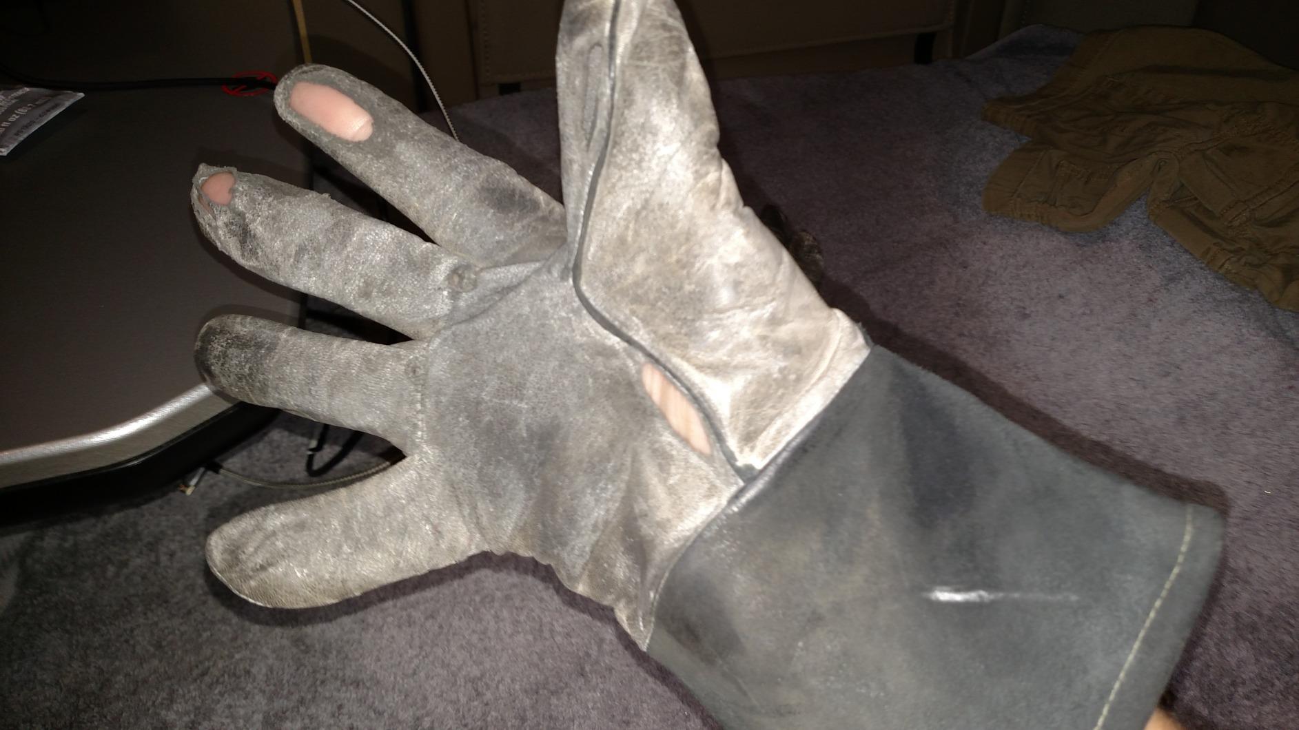 Lincoln Electric Grain Leather TIG Welding Gloves | Comfortable | Lightweight | K2981 - (M -XL) | customer photo 2