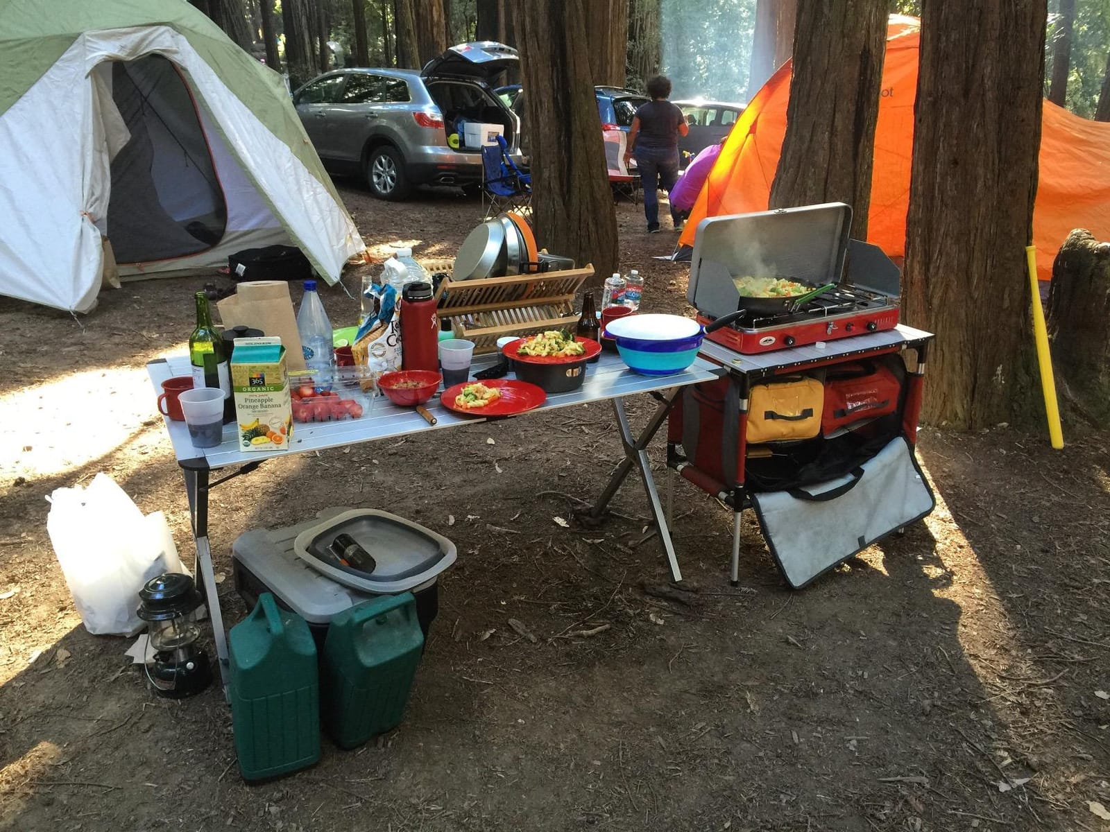 Camp Chef Sherpa Camp Table & Organizer, 27x17 in., Brick customer photo 2