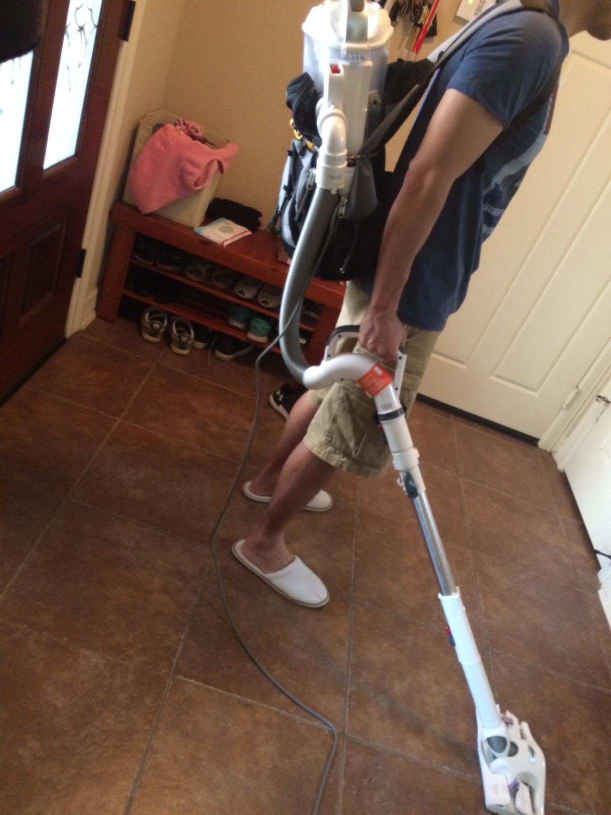 Shark Navigator Lift-Away Vacuum, HEPA, Pet Hair, White/Silver, NV356E customer photo 1