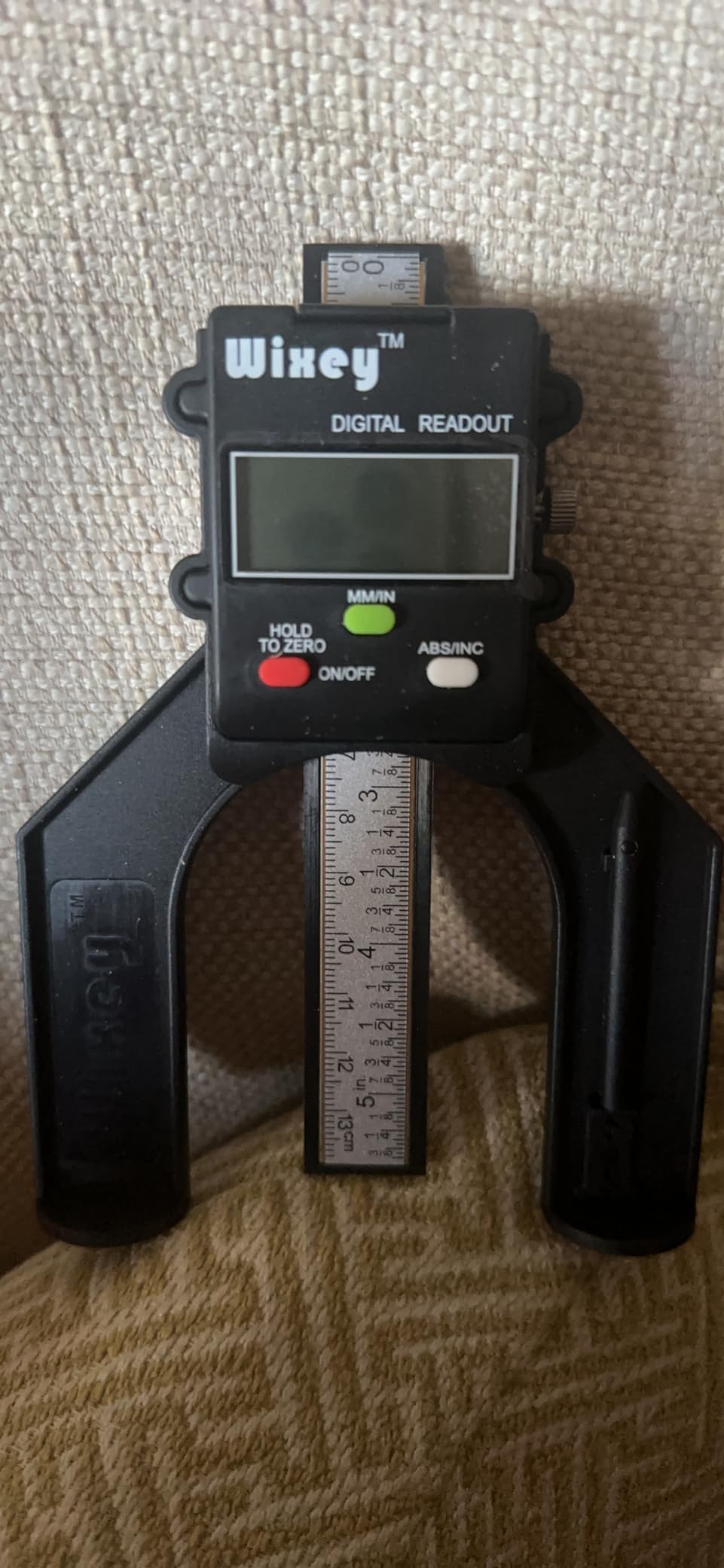Wixey Mini Digital Height Gauge for Router Table & Table Saw Measuring Tool customer photo 2