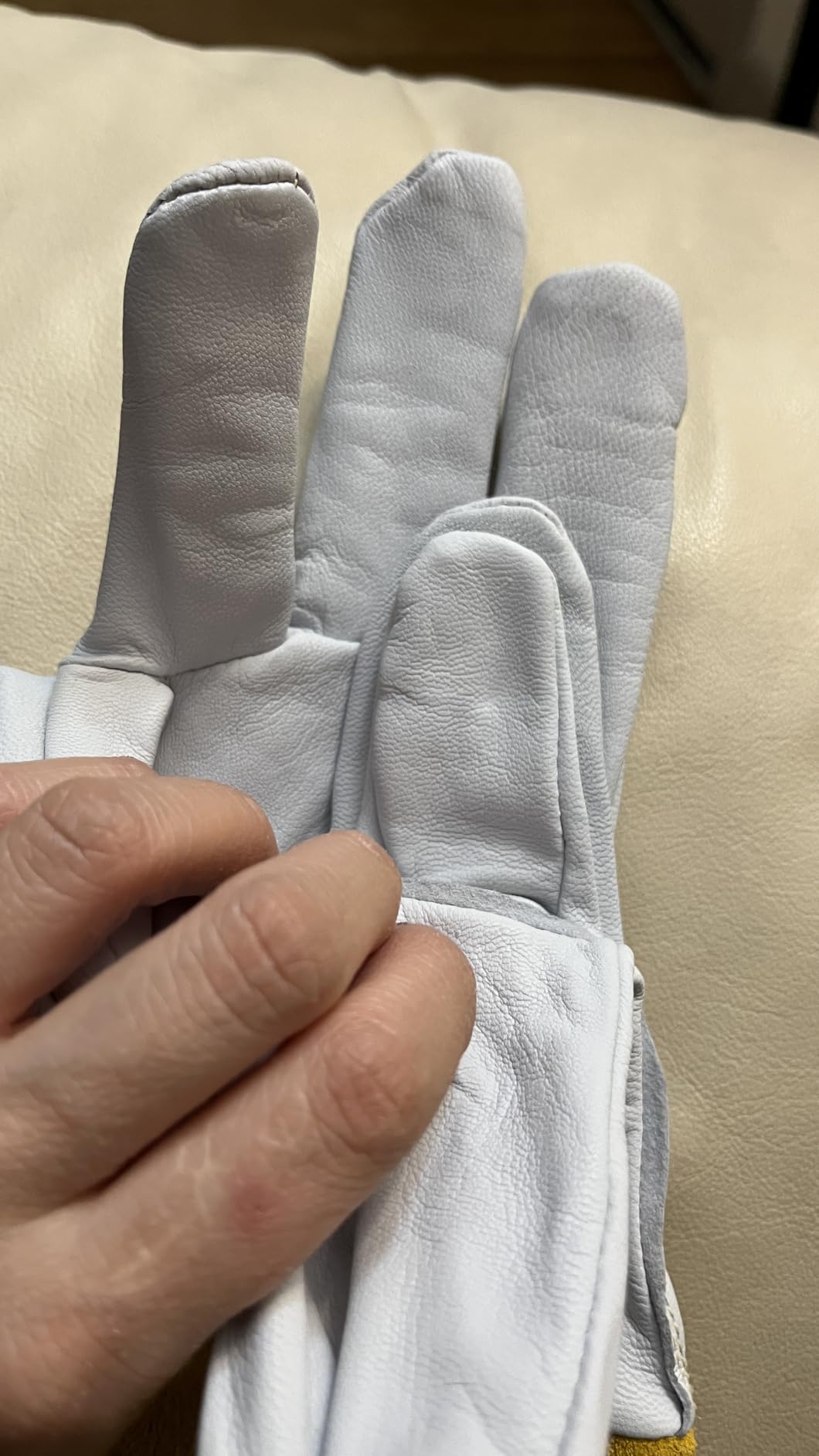 Tillman 1338 Top Grain Goatskin TIG Welding Gloves with 4