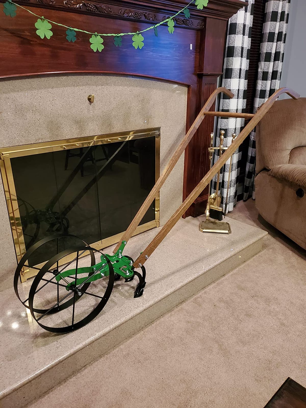 Hoss Double Wheel Hoe | Cultivate, Weed, Plow and Maintain Your Garden! customer photo 1