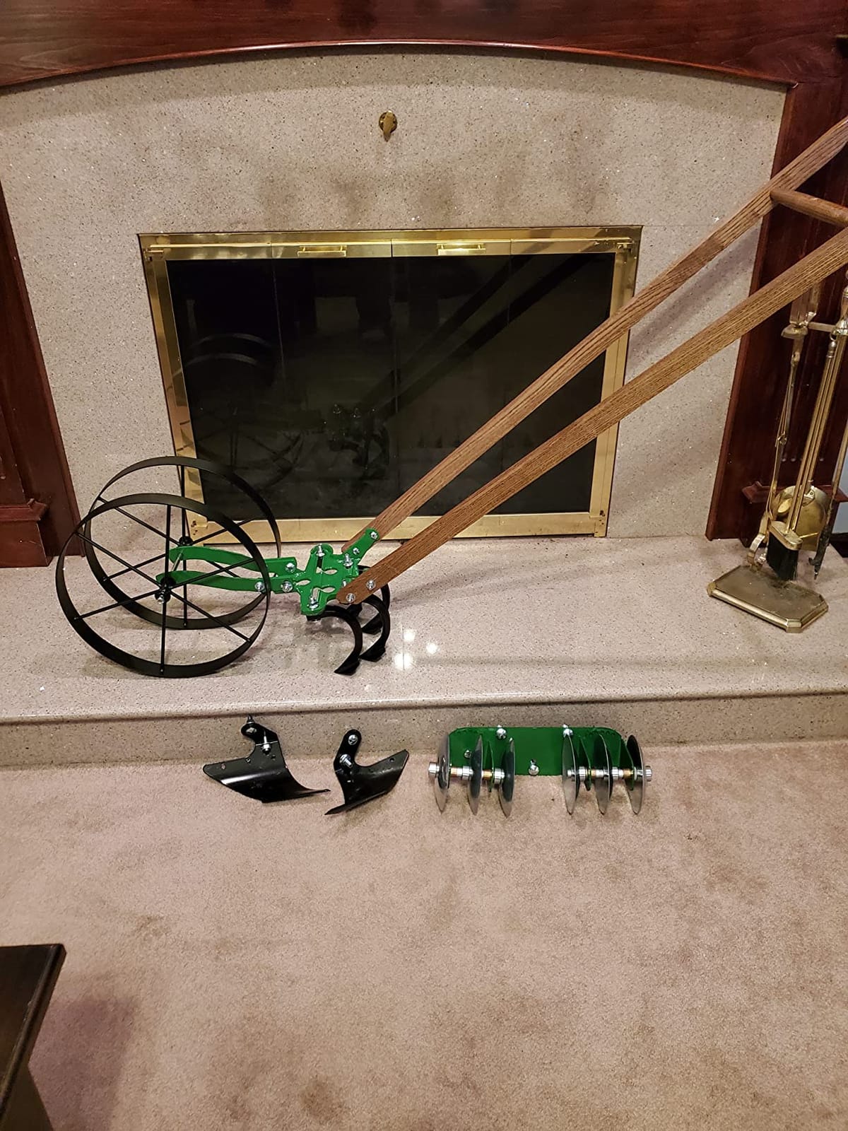 Hoss Double Wheel Hoe | Cultivate, Weed, Plow and Maintain Your Garden! customer photo 2
